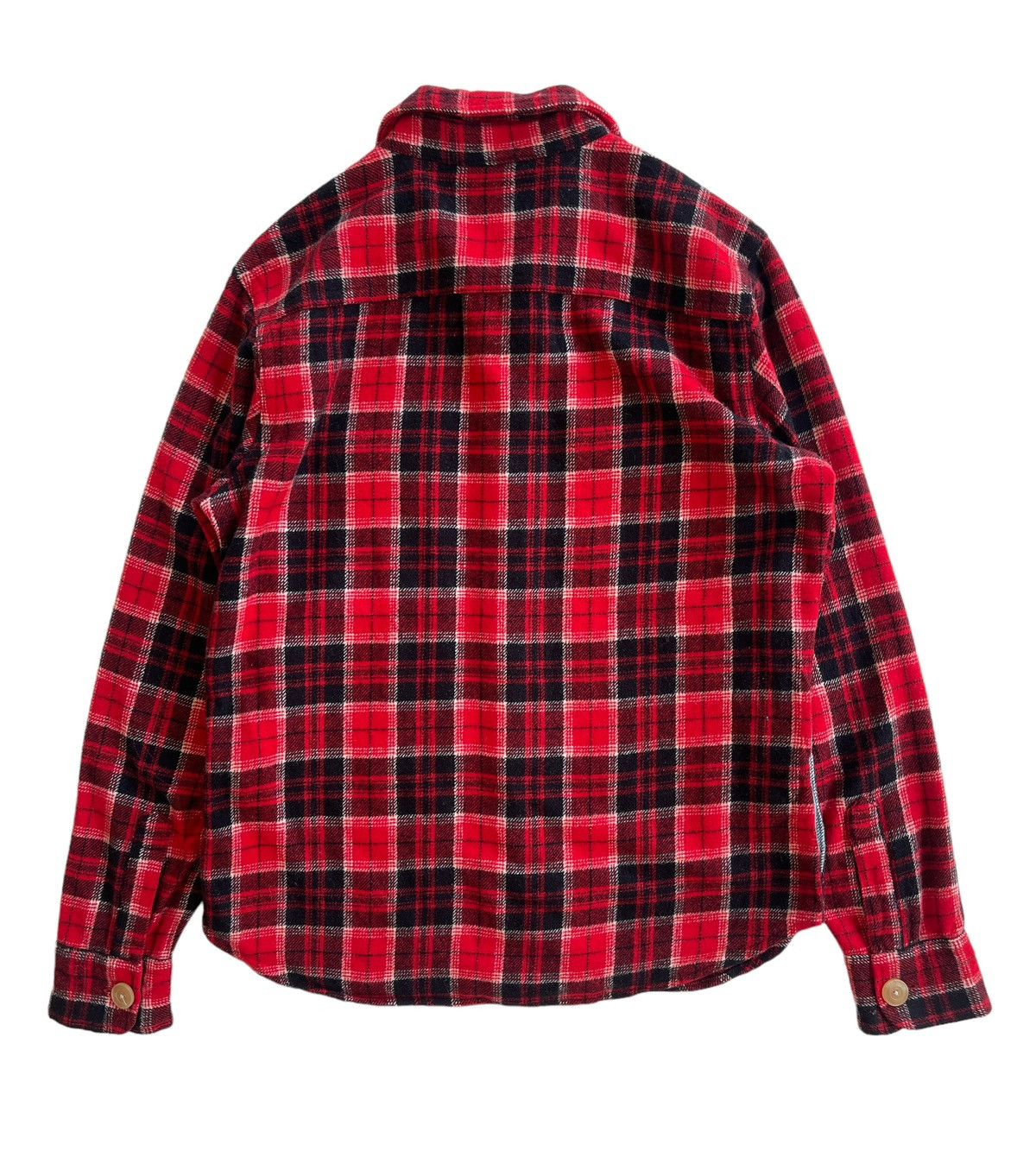 Levi's Vintage Levis Wool Tartan Flannel Size M / US 6-8 / IT 42-44 - 2 Thumbnail