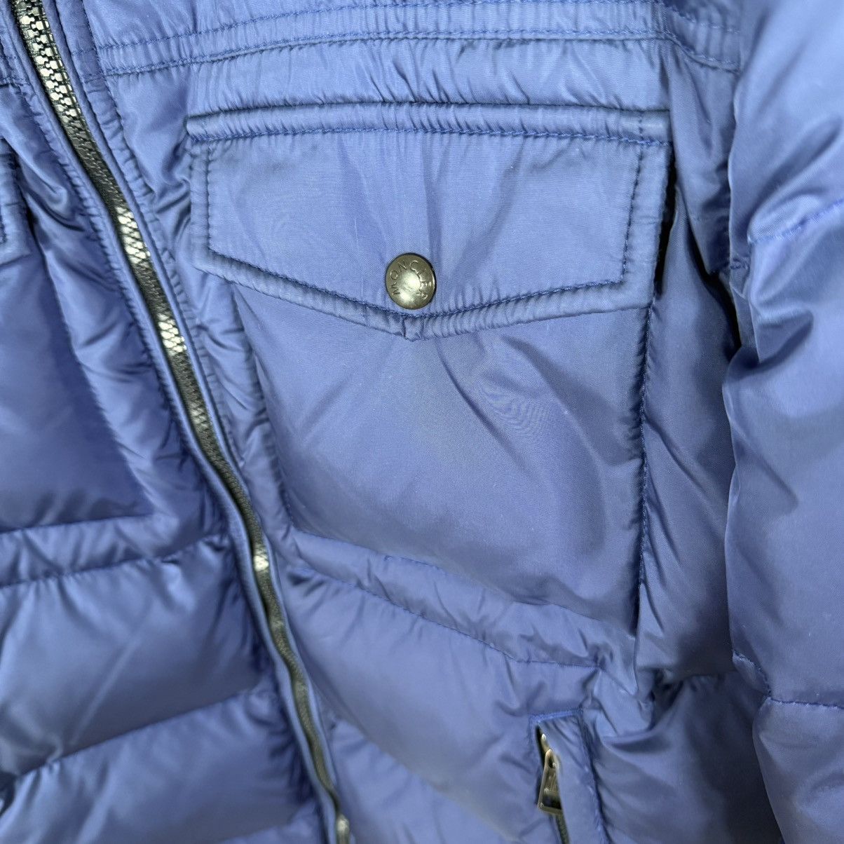 Moncler Moncler Thomas Men’s Down Puffer Jacket Size 2 (S/M) Blue Size US S / EU 44-46 / 1 - 5 Thumbnail