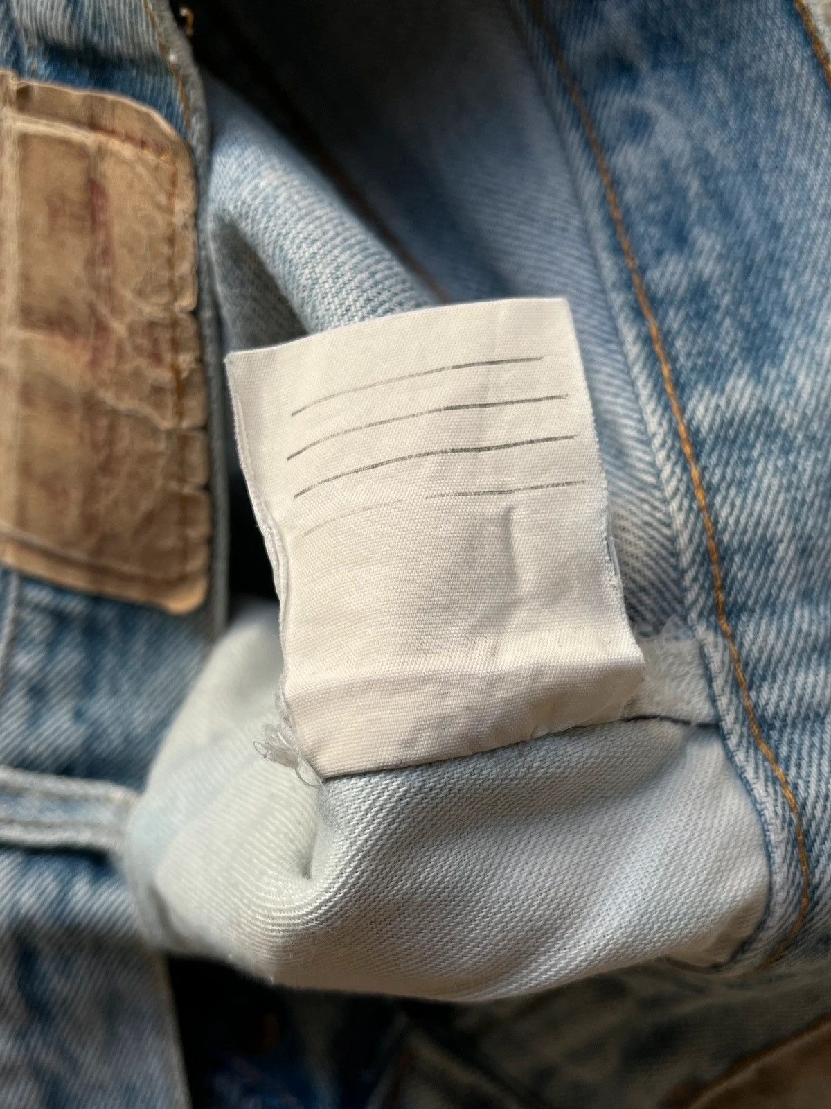 Levi's Levi’s Made In France Jeans Sz W29 L36 Distressed Jeans Size 29" - 15 Thumbnail