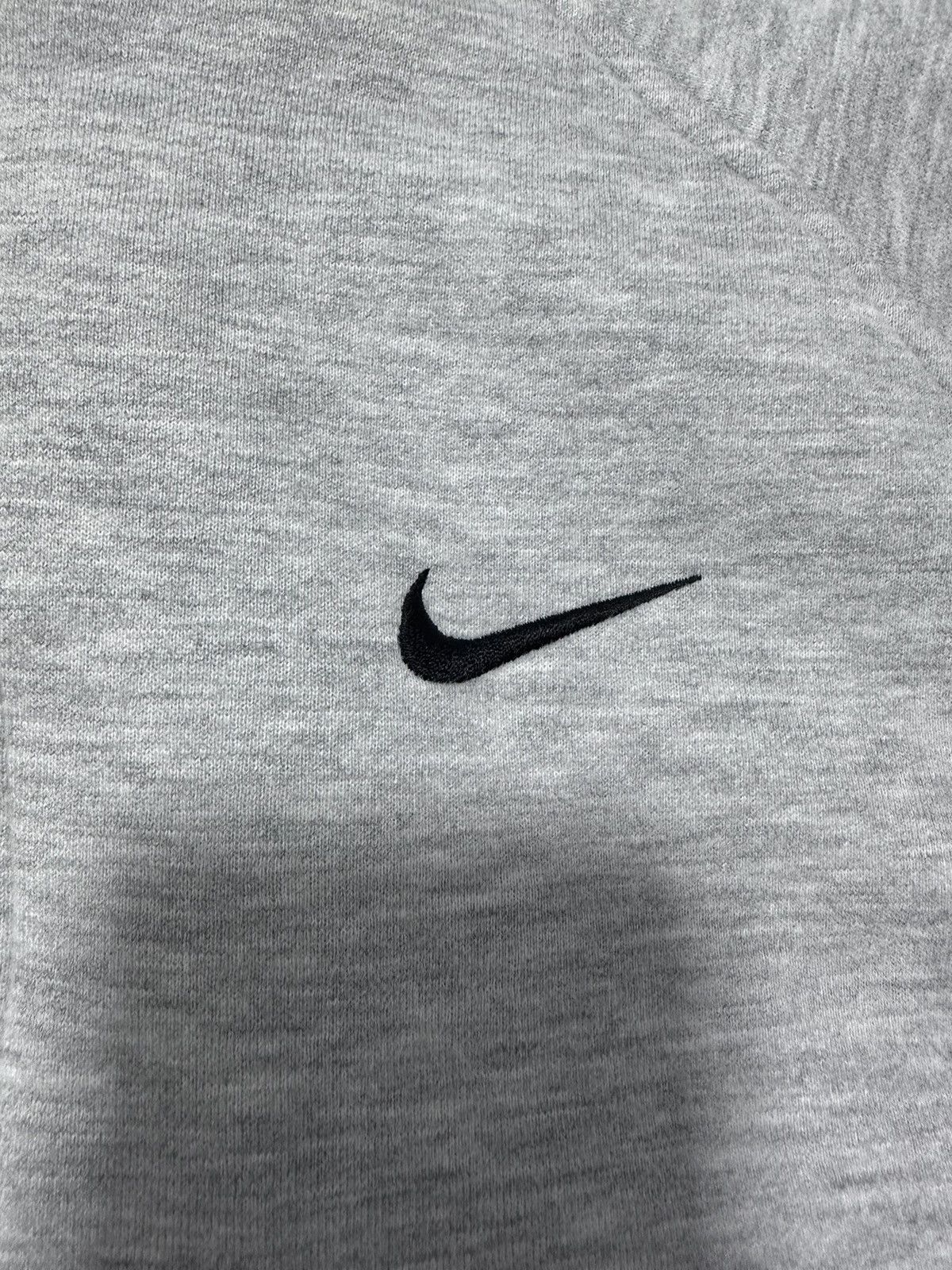 Nike × Vintage Vintage Nike Women’s Jacket Hooded 2in1 Black Grey Swoosh Size M / US 6-8 / IT 42-44 - 10 Thumbnail
