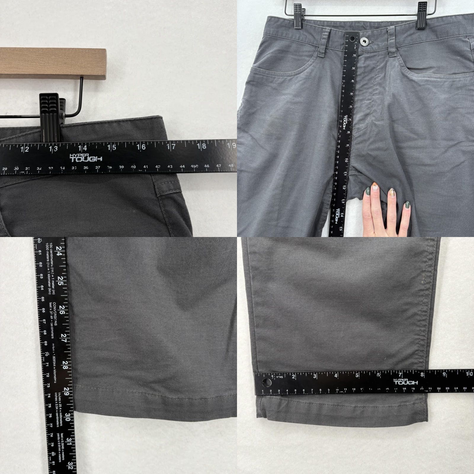 The North Face The North Face Pants Mens 32 Short Gray Stretch Canvas Chino Outdoor Hiking Camp Size US 32 / EU 48 - 8 Thumbnail