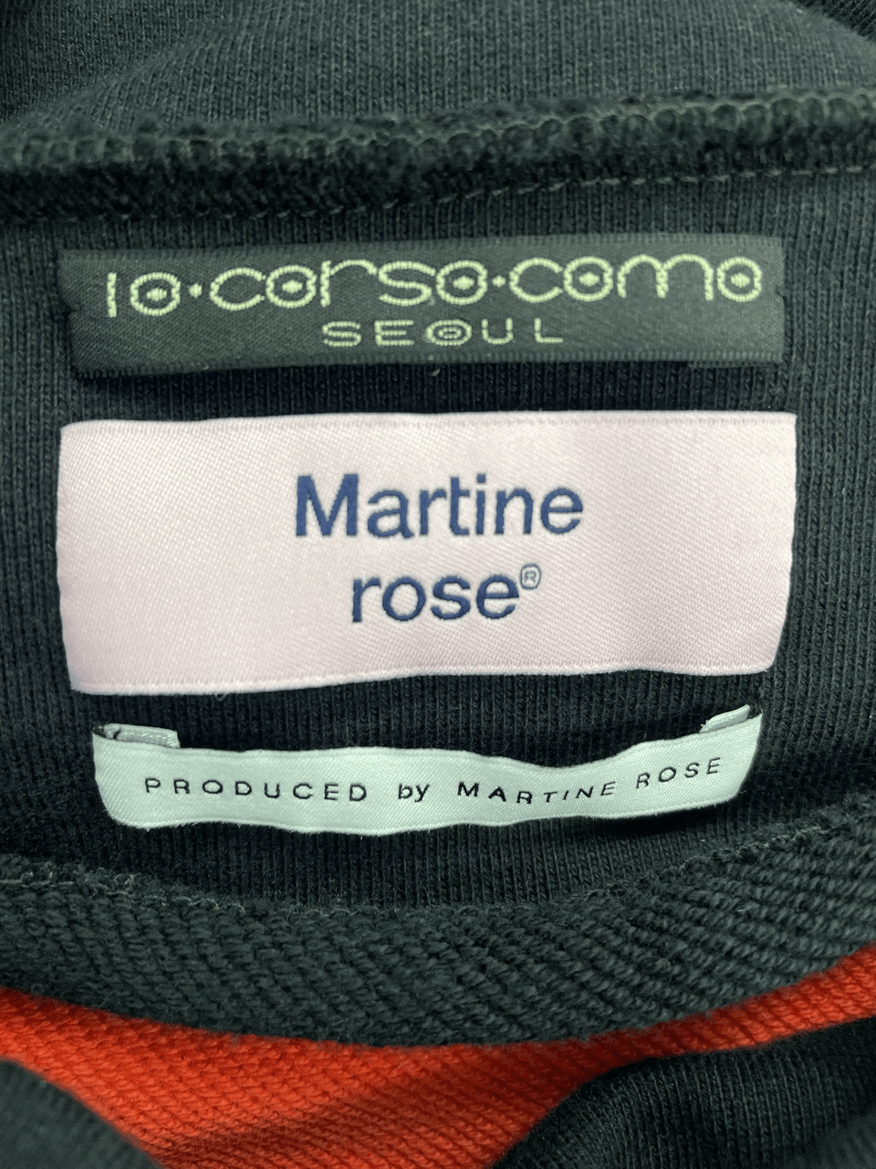 10 Corso Como × Martine Rose BATWING JERSEY SWEATSHIRT Size US M / EU 48-50 / 2 - 7 Thumbnail