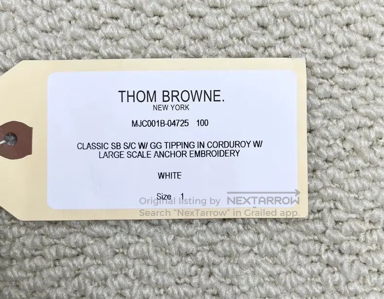 Thom Browne Thom Browne Corduroy Jacket Size US S / EU 44-46 / 1 - 8 Thumbnail