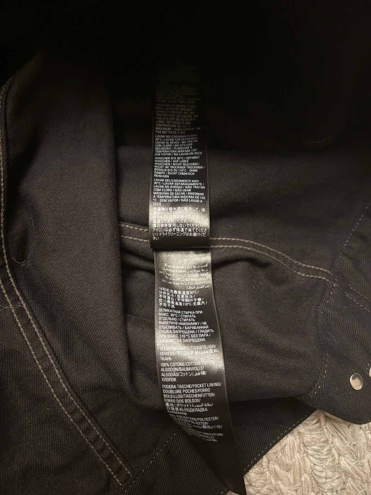 Balenciaga Balenciaga denim pullover Size US L / EU 52-54 / 3 - 7 Thumbnail