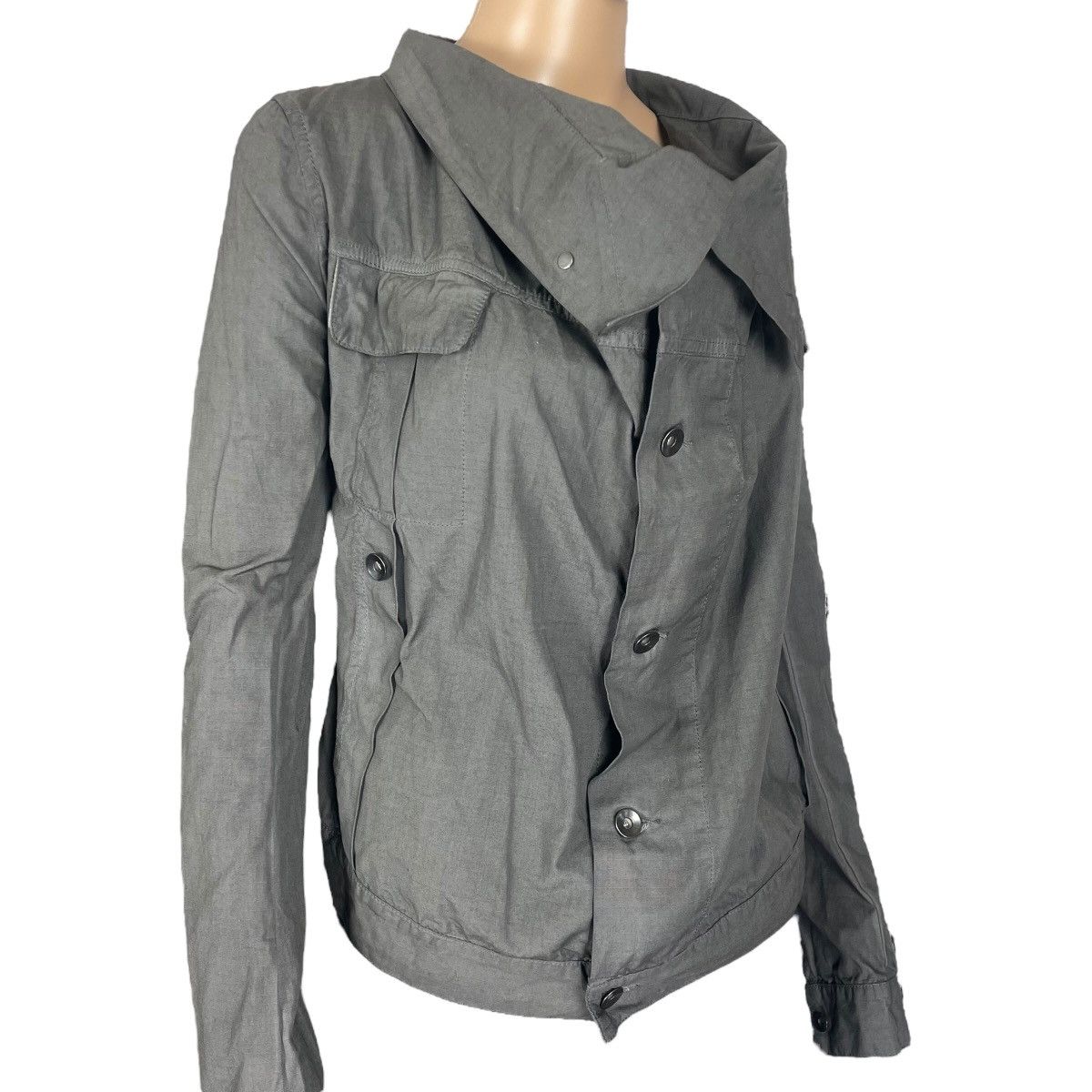 Rick Owens Drkshdw Rick Owens DRKSHDW SS13 Light Jacket Olmar And Mirta Size S / US 4 / IT 40 - 19 Thumbnail