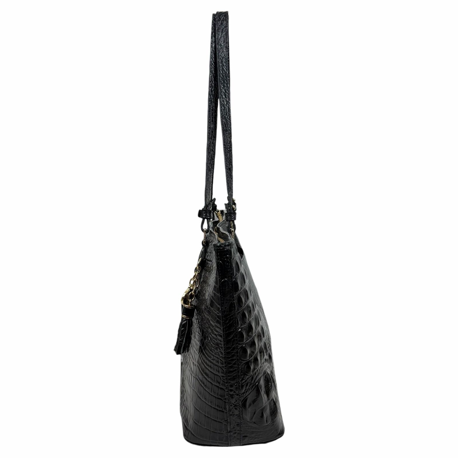 BRAHMIN Brahmin Medium Asher Melbourne Tote Bag Shoulder Bag Black Size ONE SIZE - 5 Thumbnail