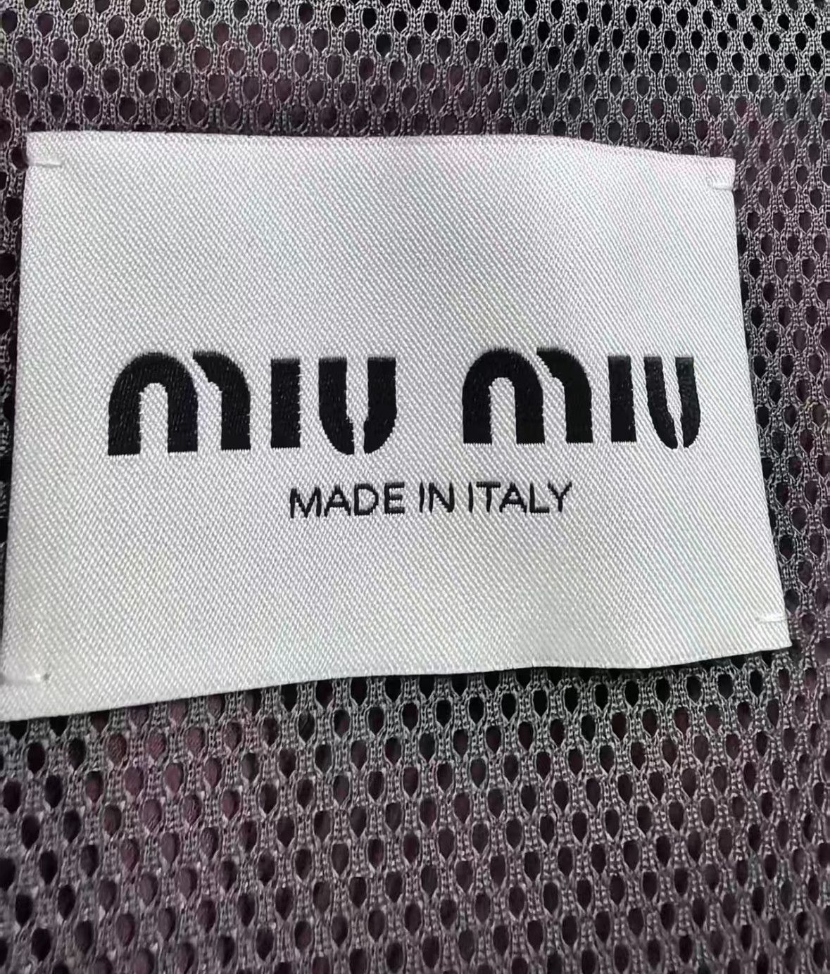 Miu Miu Miu miu jacket technical silk red windbreaker Size US M / EU 48-50 / 2 - 5 Thumbnail