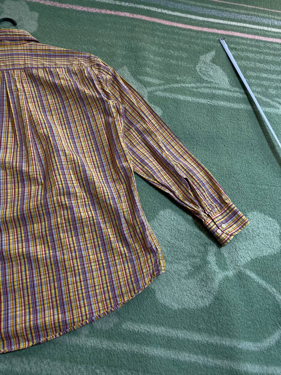 Etro Vintage Etro checkered printed classic long sleeve shirt Size US L / EU 52-54 / 3 - 12 Thumbnail