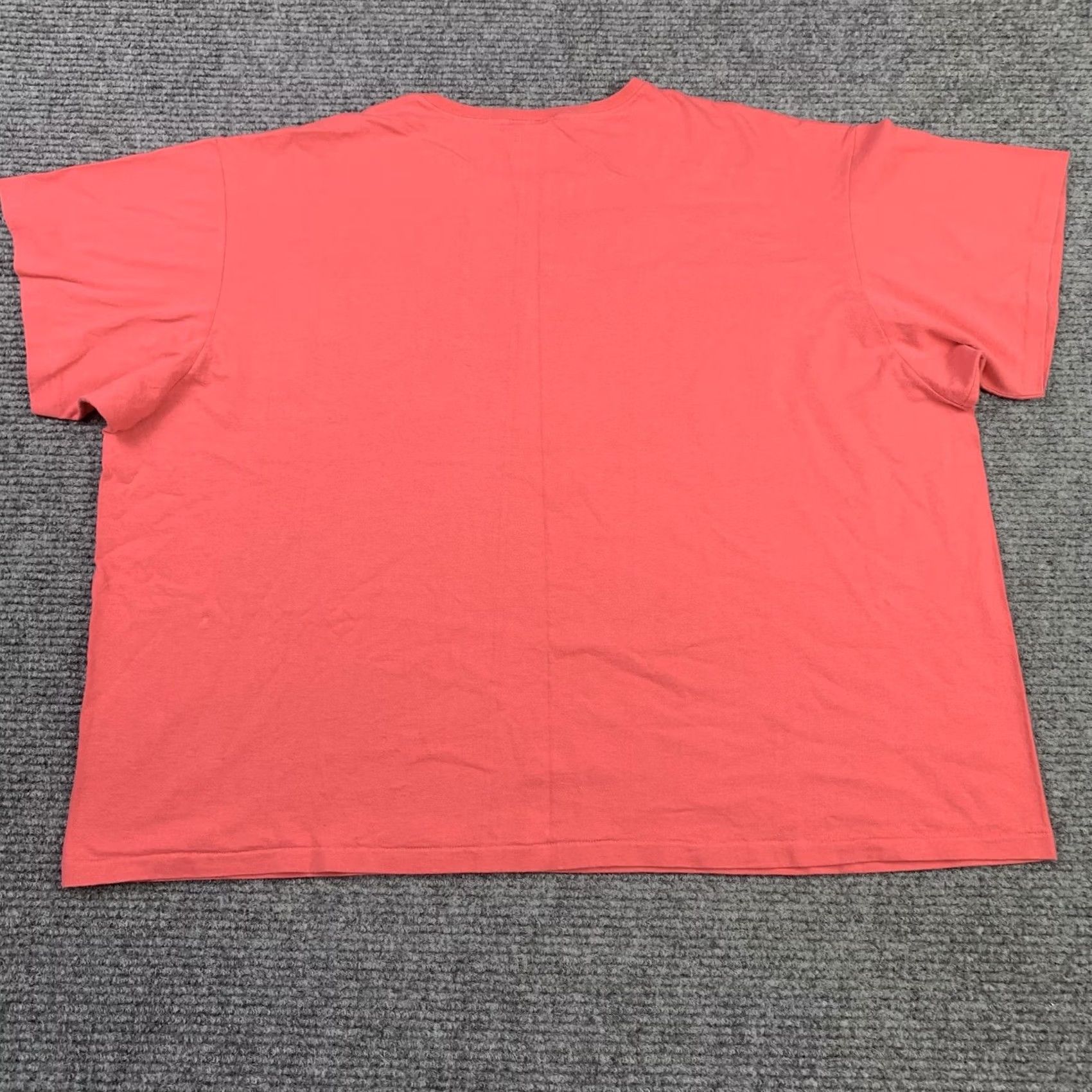 Vintage VINTAGE 90s Just My Size T-Shirt Womens Plus 3X Short Sleeve Crew Neck Pink Cotton Blank Size XXL / US 16-18 / IT 52-54 - 3 Thumbnail