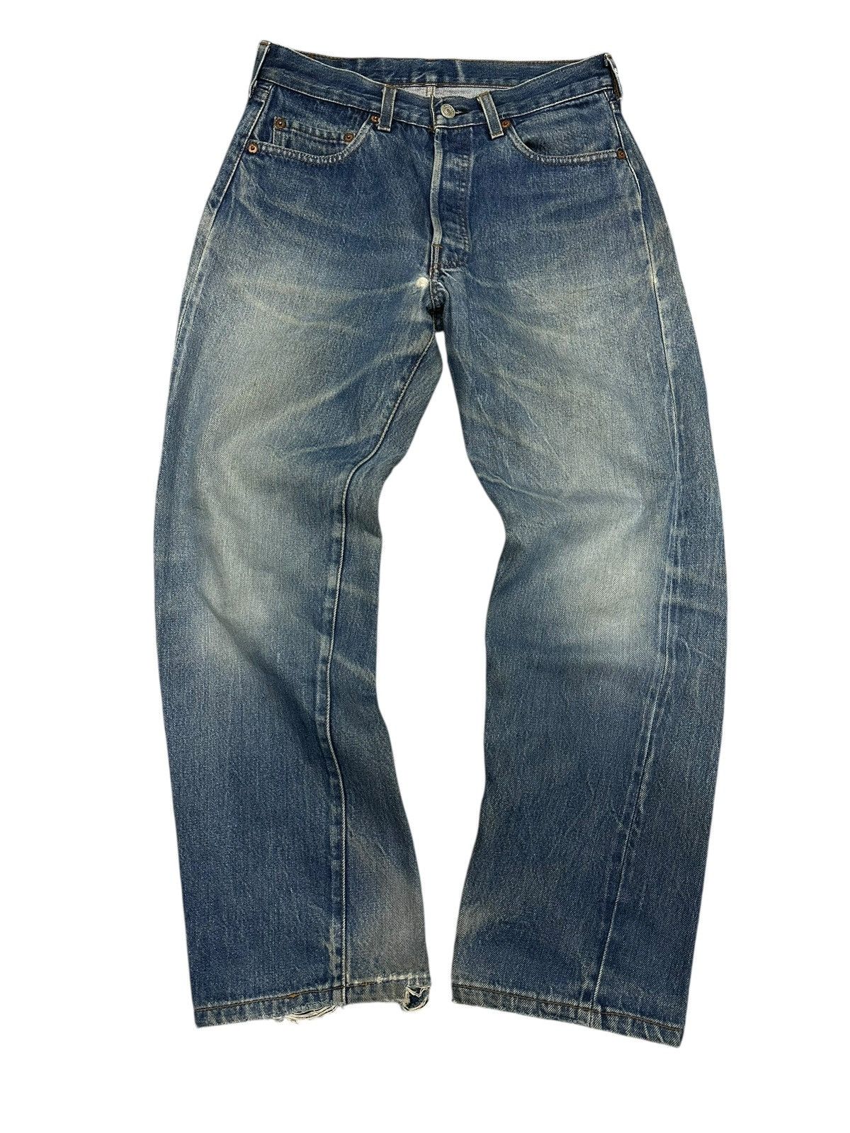 Levi's Vintage 80s Levi’s 501 Selvedge Size US 30 / EU 46 - 1 Thumbnail