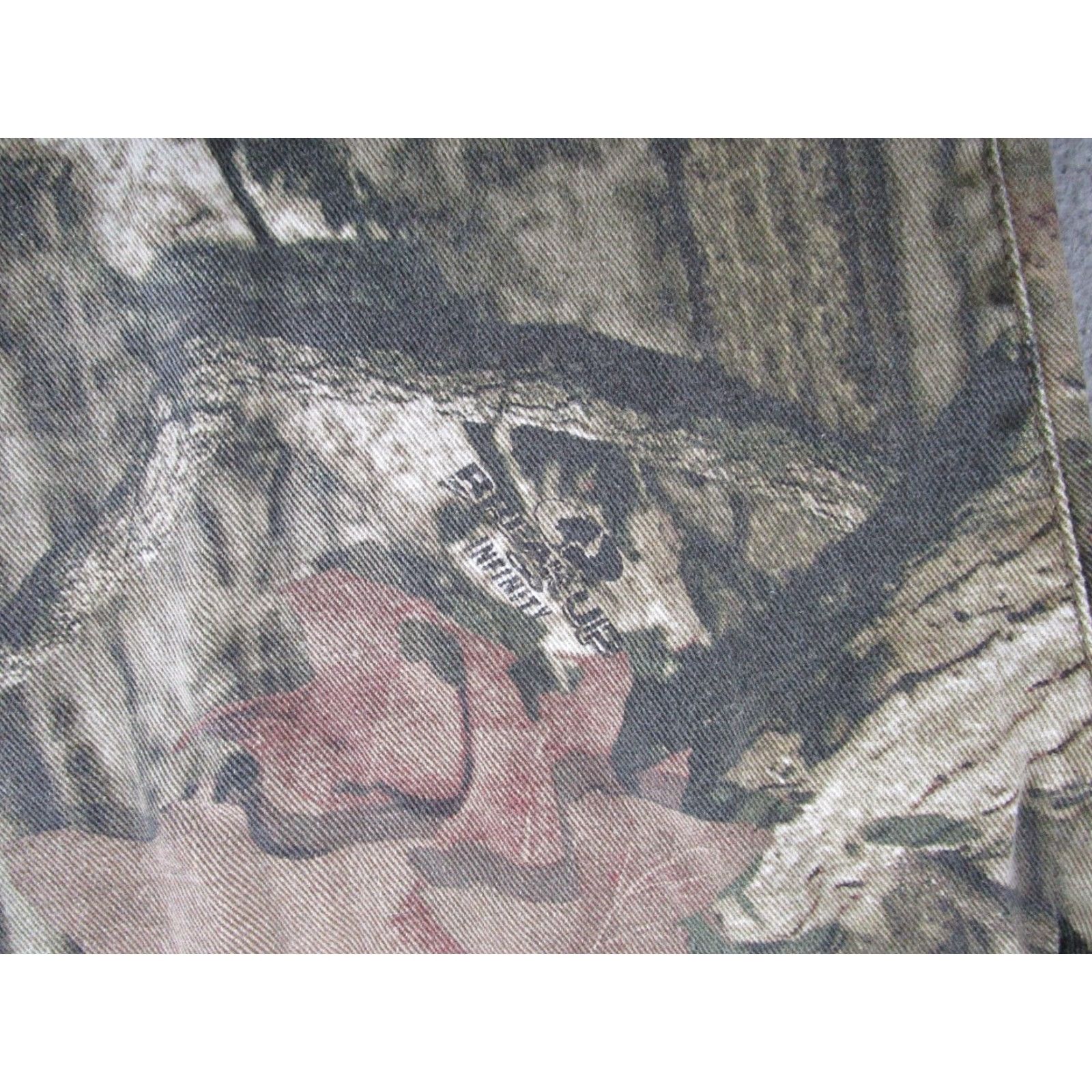 Vintage VINTAGE Mossy Oak Break Up Infinity Camo Straight Leg Jeans Mens 38x32 Hunting Size US 38 / EU 54 - 2 Thumbnail