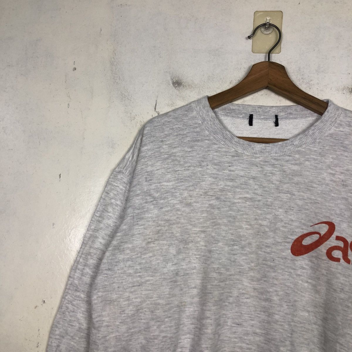 Asics 📌Vintage Sweatshirt Crewneck Asics Big Log Size US M / EU 48-50 / 2 - 9 Thumbnail