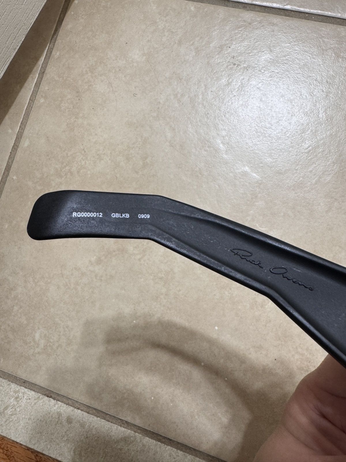 Rick Owens Rick Owens Ryder Sunglasses Size ONE SIZE - 4 Thumbnail
