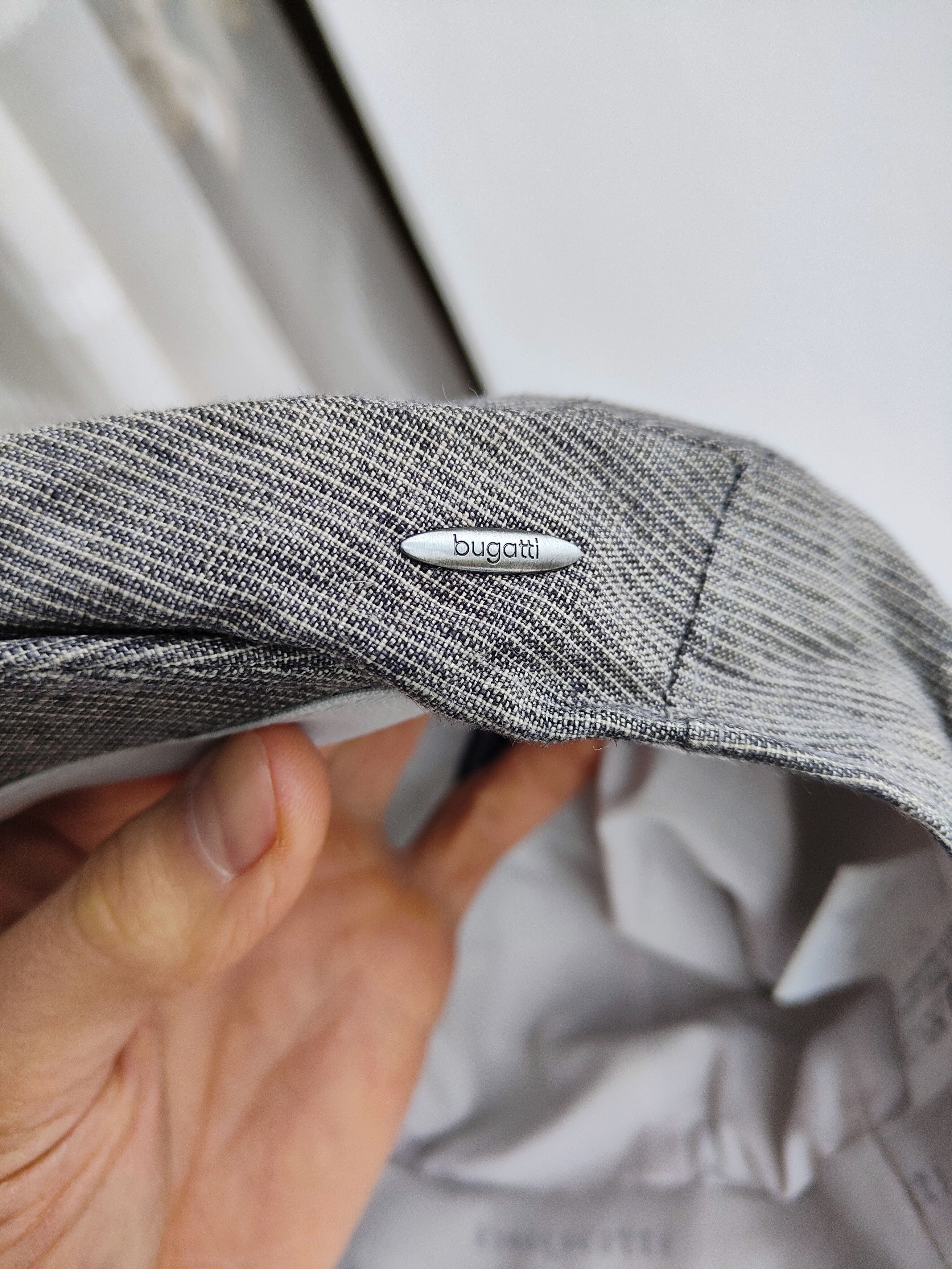 Bugatti Bugatti Linen Flat Cap Hat Summer Ivy Cap Peaky Blinders Size ONE SIZE - 6 Thumbnail