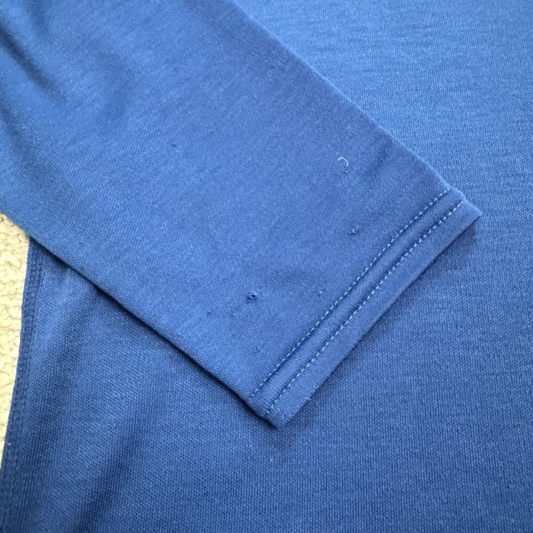 Patagonia VINTAGE Patagonia Capilene 1/4 Snap Henley Shirt Mens S Blue Size US S / EU 44-46 / 1 - 6 Thumbnail