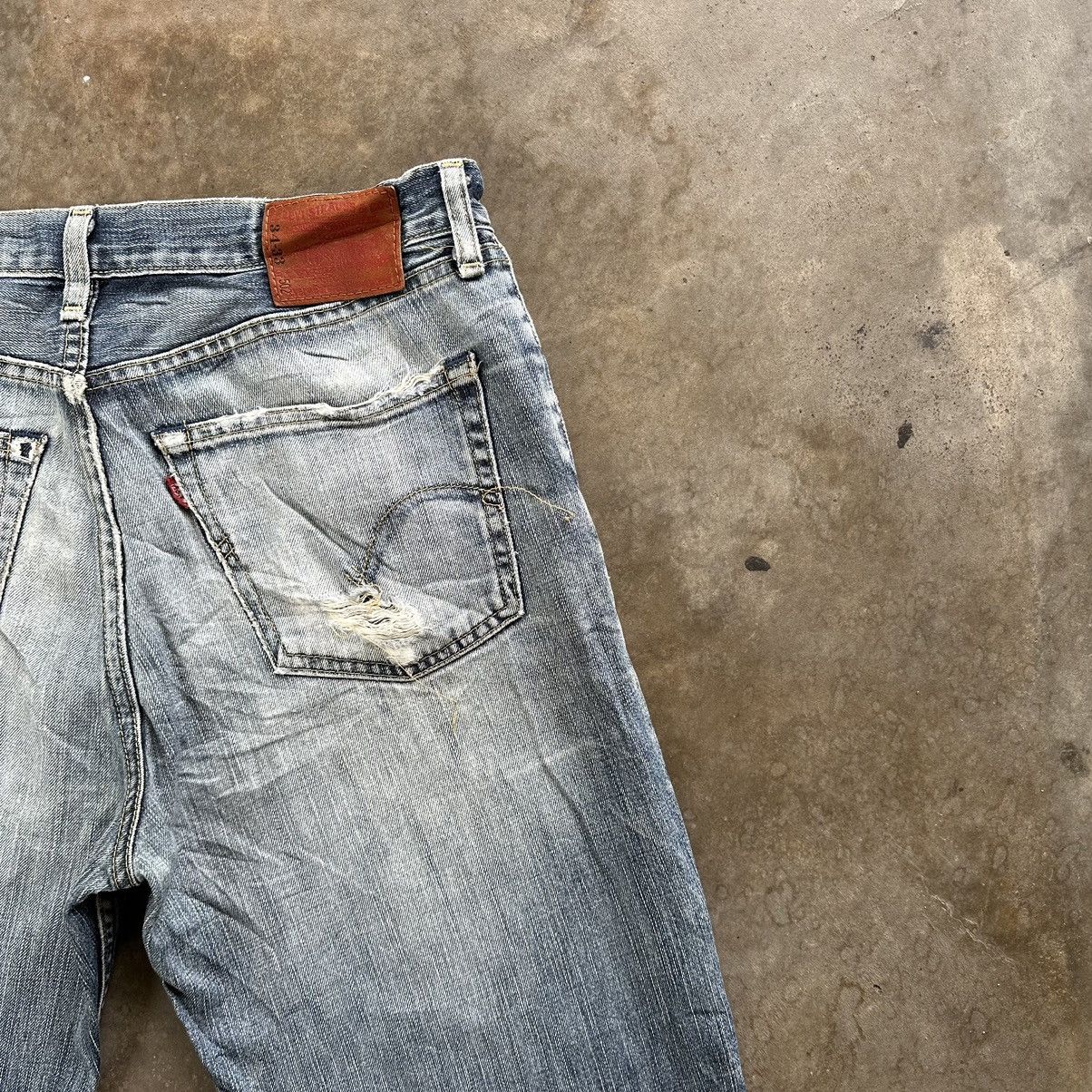 Levi's W33💥Vintage Levi’s Faded Sicks Jean Distressed Denim Pant Size US 33 - 14 Thumbnail