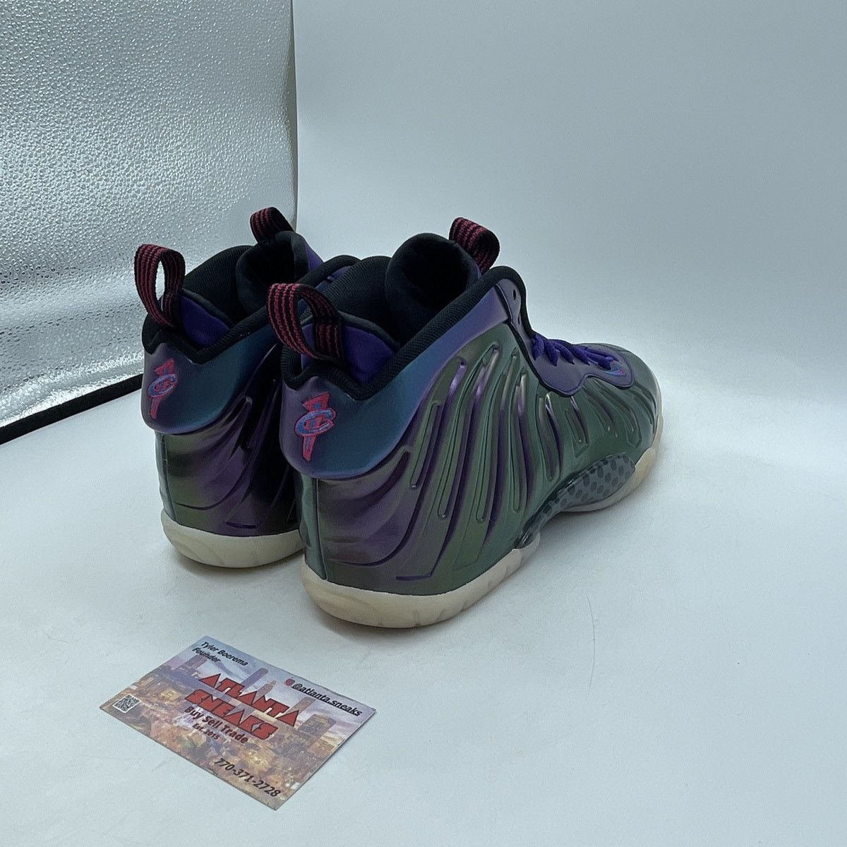 Nike Little posite one iridecent purple Size US 6.5 / EU 39-40 - 5 Thumbnail
