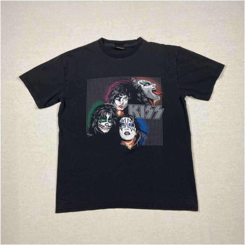 Vintage Vintage Kiss T-shirt Size US XL / EU 56 / 4 - 1 Thumbnail