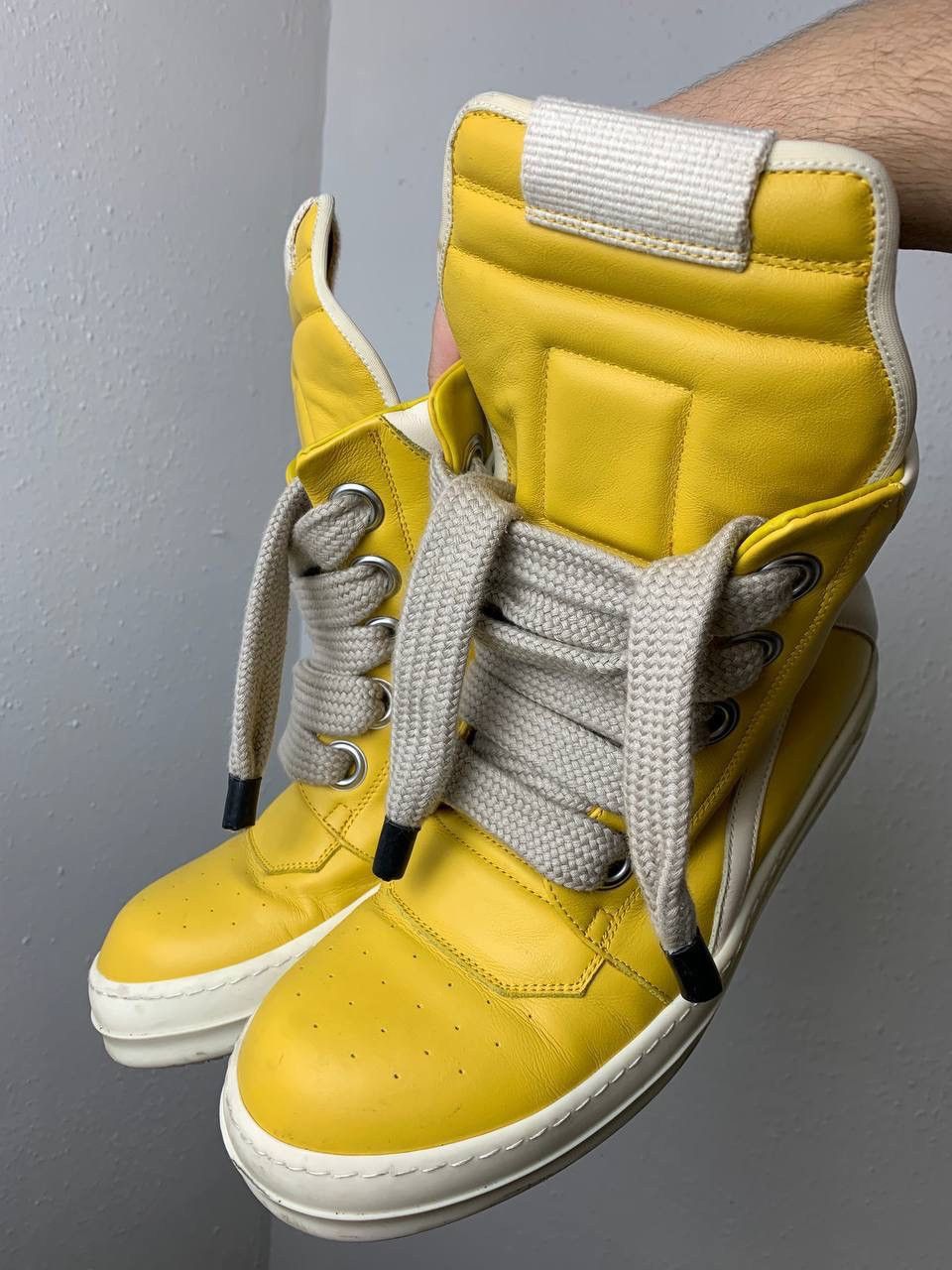 Rick Owens rick owens jambo laced geobasket Size US 7 / EU 40 - 1 Thumbnail