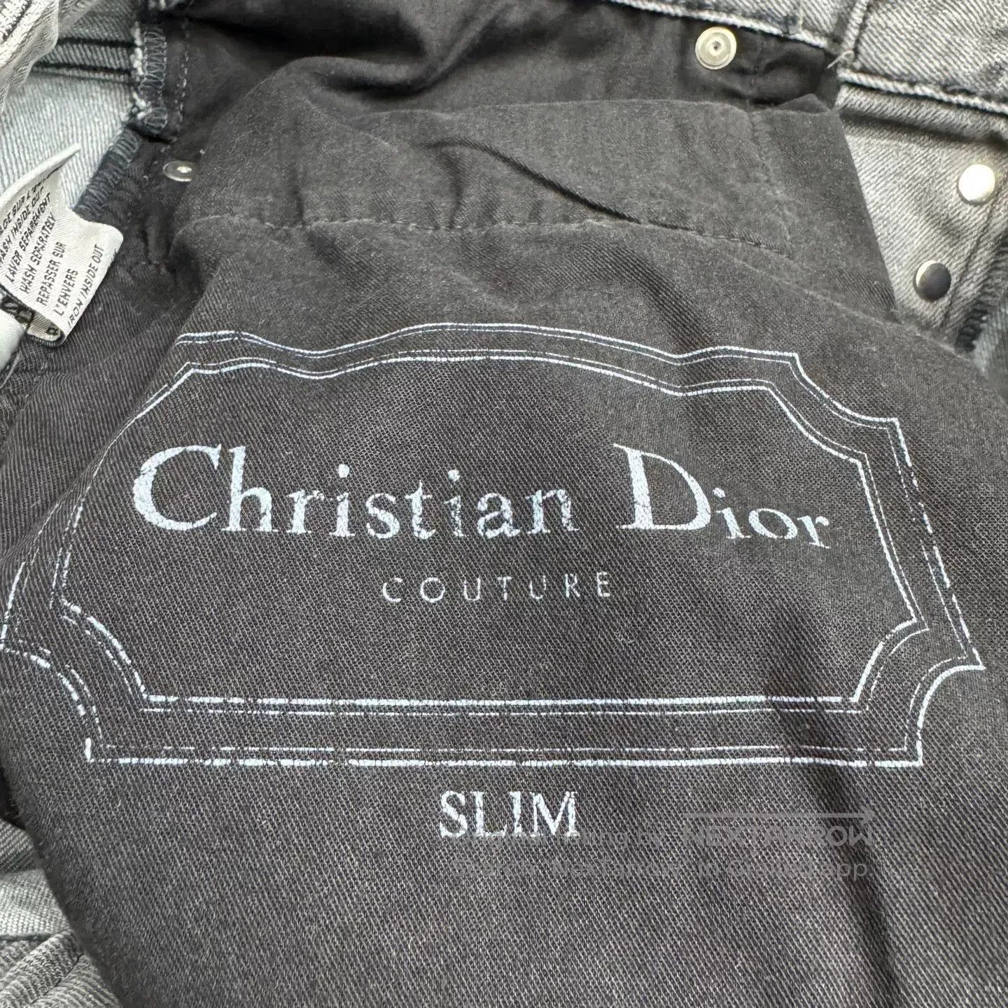 Dior Dior Washed Distressed Jeans. Size US 30 / EU 46 - 2 Thumbnail