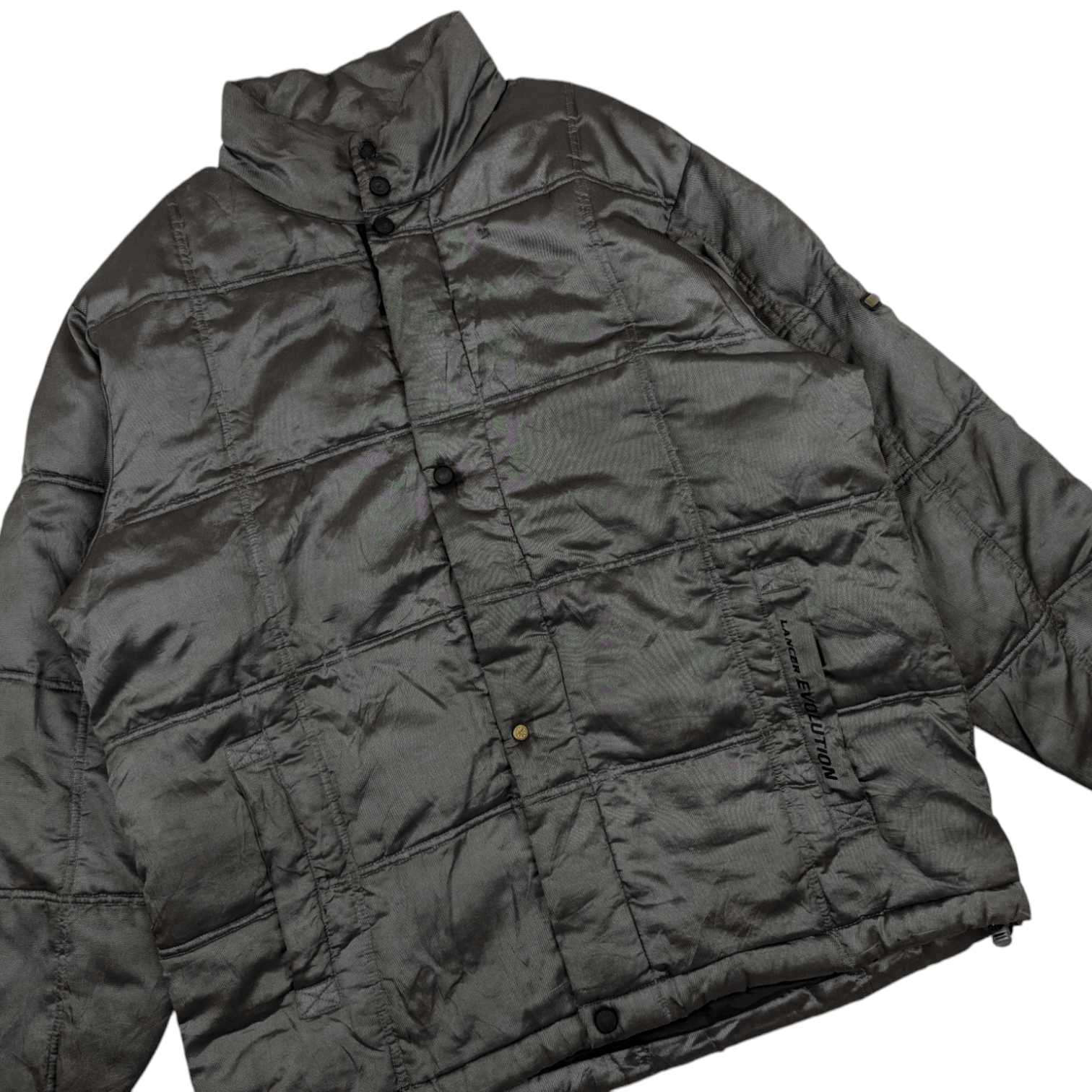 Japanese Brand LANCER EVOLUTION Mitsubishi Racing Winter Puffer Down Jacket Size US L / EU 52-54 / 3 - 3 Thumbnail