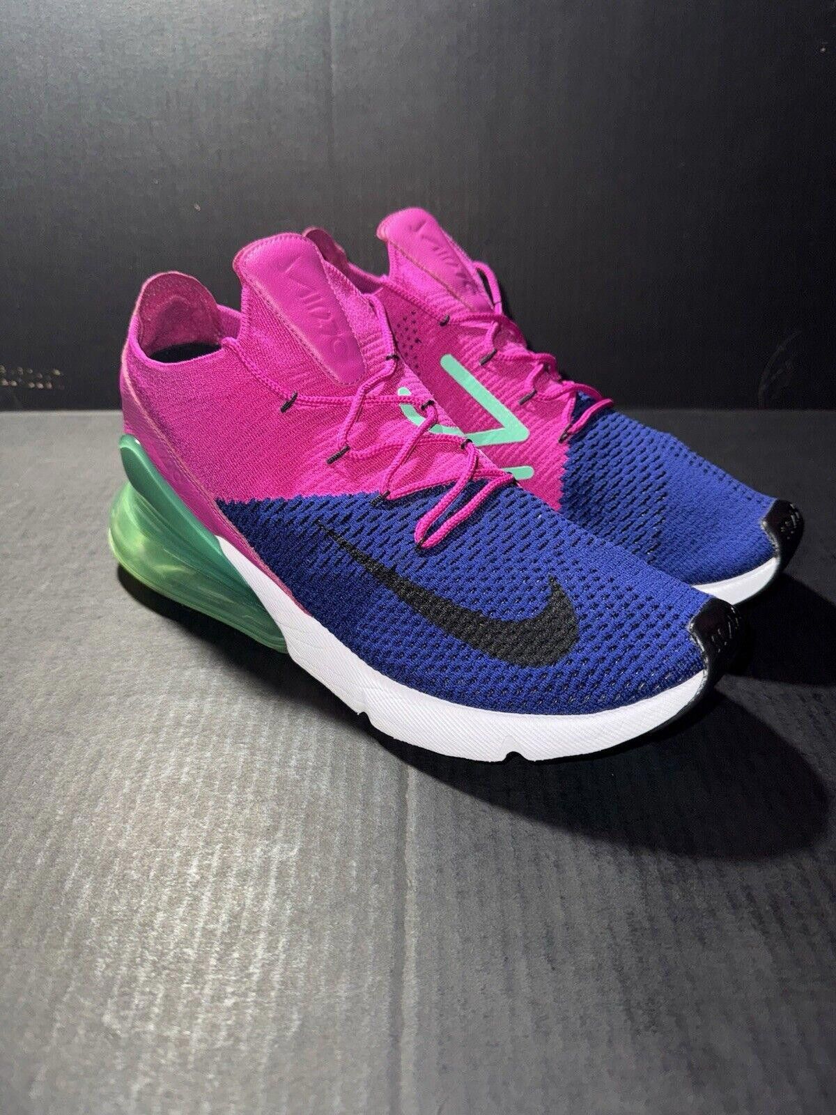 Nike Nike Men's Air Max 270 FlyKnit Fuchsia AO1023-401 Sz 11 Size US 11 / EU 44 - 2 Thumbnail
