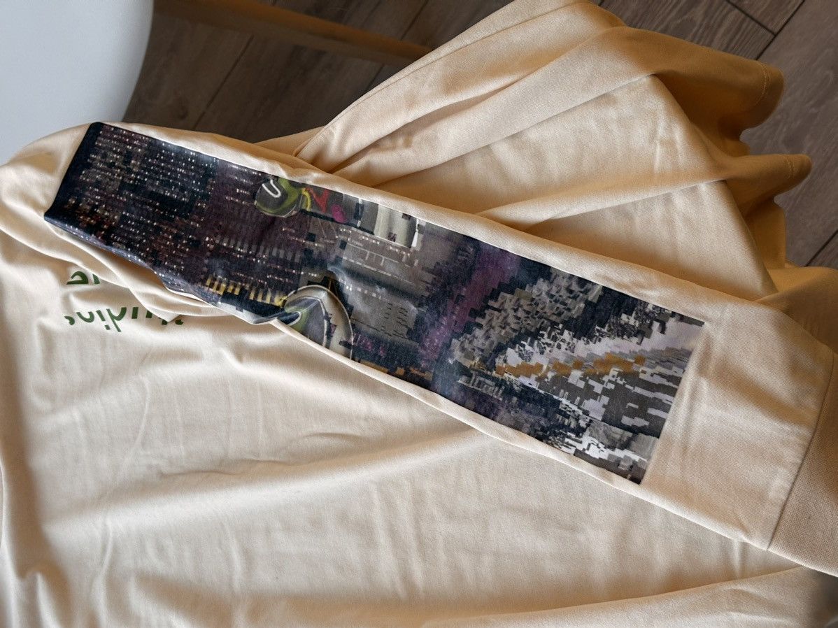 Acne Studios Video-print L/S T-Shirt EcruBeige