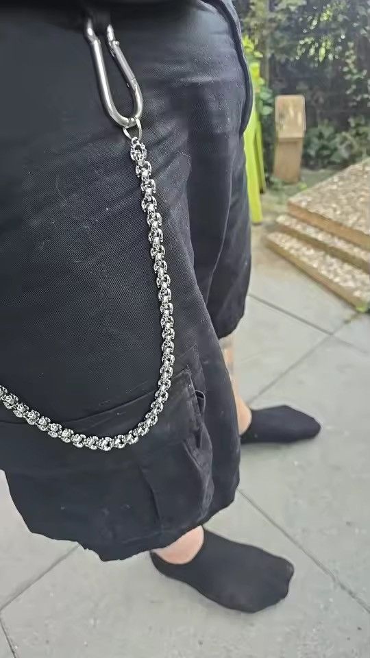 Vintage Skull Pants Chain Unisex Wallet Chain Size ONE SIZE - 10 Thumbnail