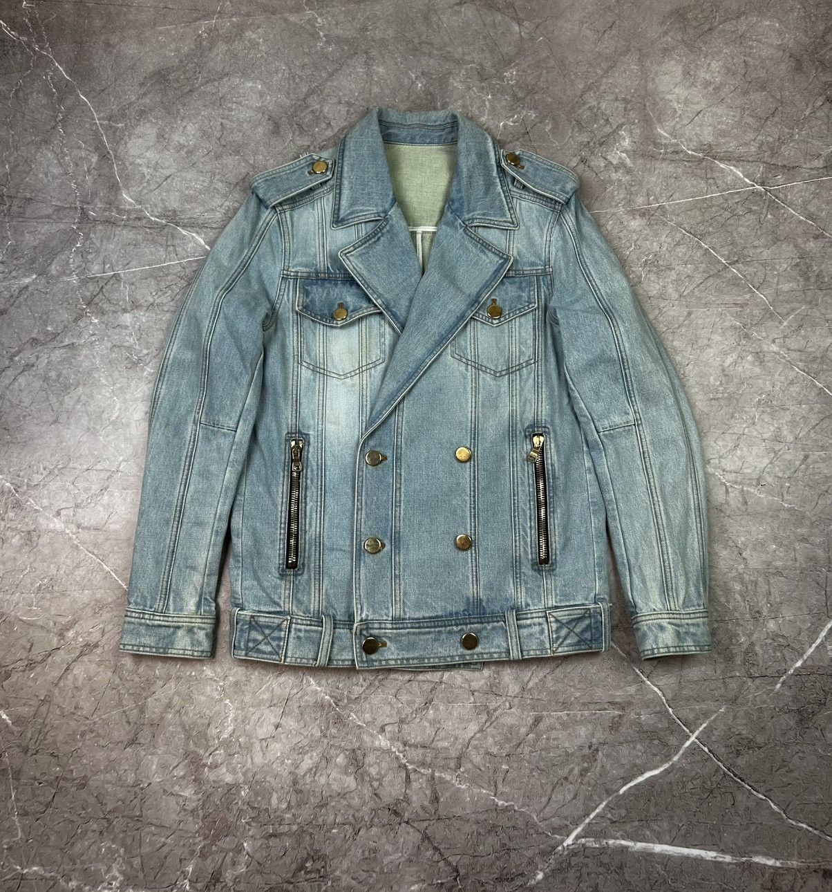 Balmain Balmain Denim Riders Jacket Size 46 Size US S / EU 44-46 / 1 - 3 Thumbnail