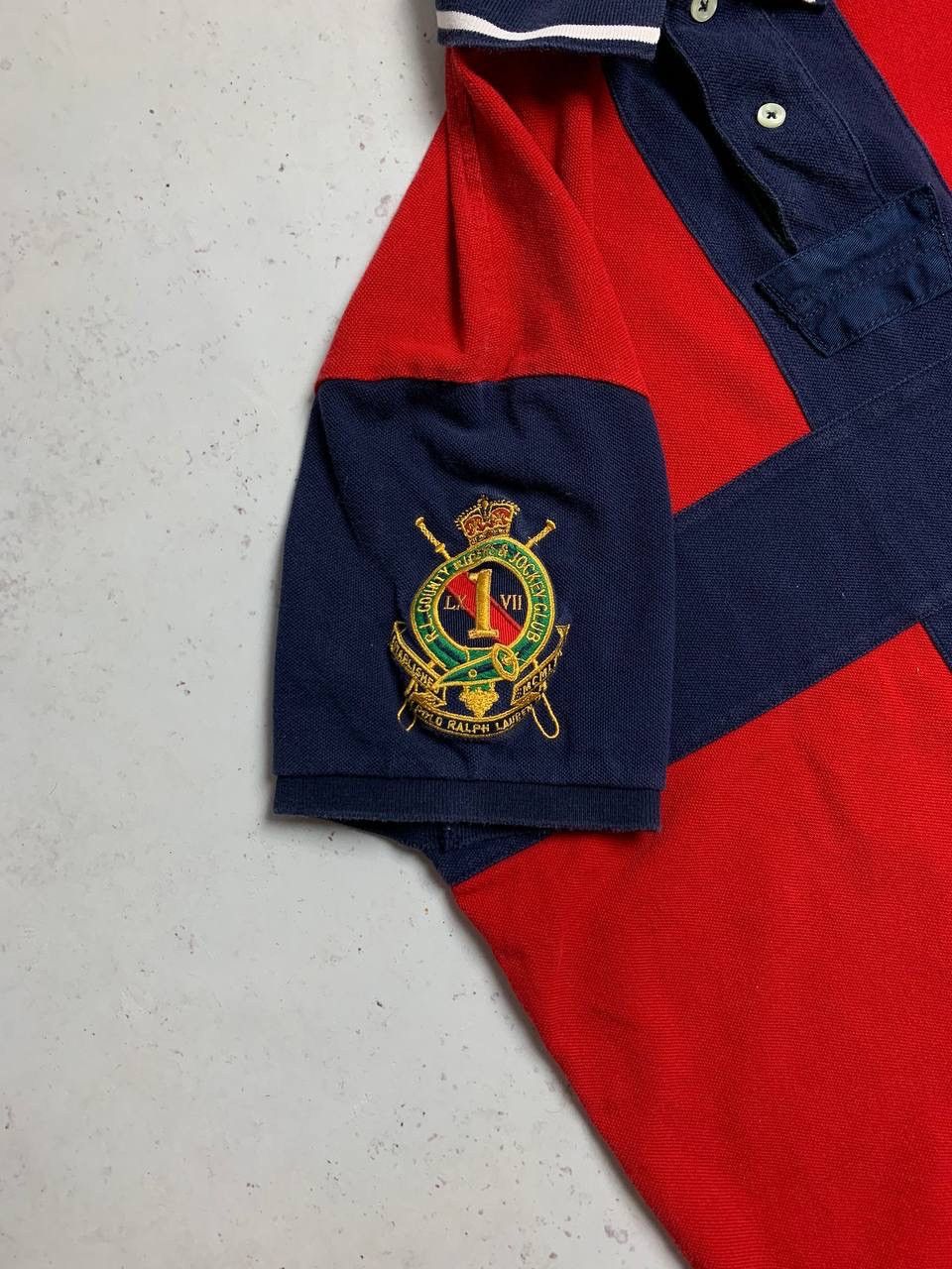 Polo Ralph Lauren Vintage Polo Ralph Lauren Jockey Club Polo Shirt Size US L / EU 52-54 / 3 - 5 Thumbnail