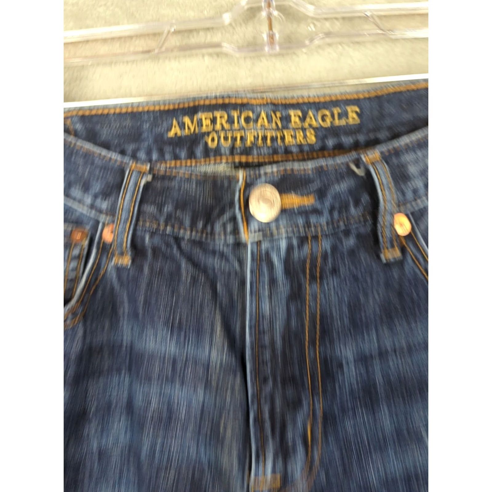 American Eagle Outfitters American Eagle Outfitters Jeans Mens 32x28.5 Blue Original Boot Denim Baggy? - Size US 32 / EU 48 - 2 Thumbnail
