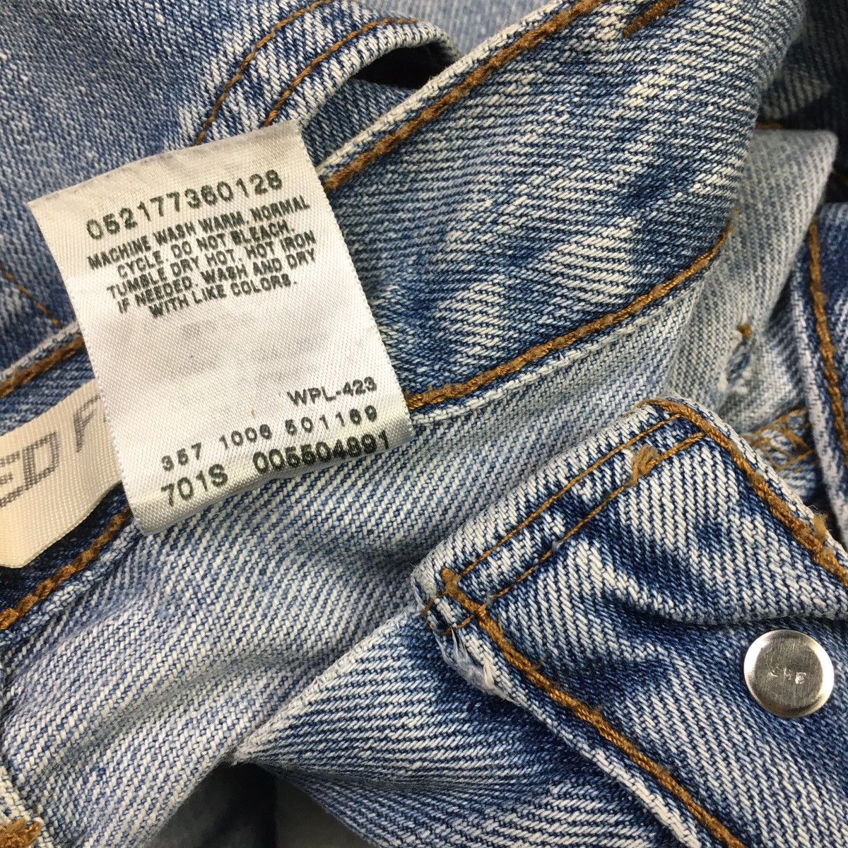 Levi's × Levi's Vintage Clothing × Vintage Levis 550 Relaxed Fit Vintage Y2K Jeans Size US 38 / EU 54 - 10 Thumbnail