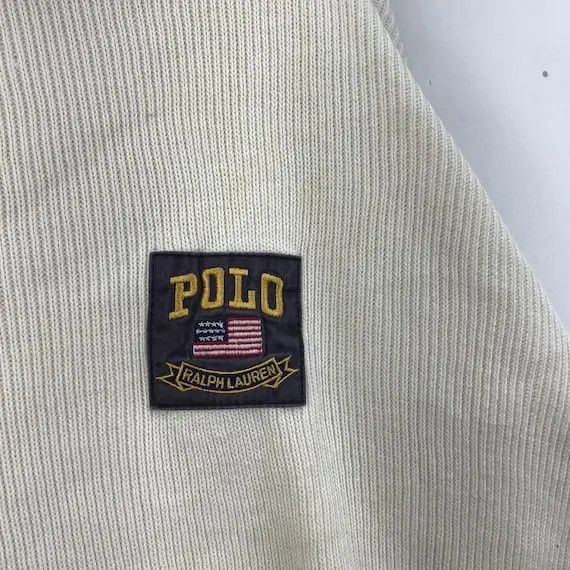 Polo Ralph Lauren Vtg POLO RALPH LAUREN Knitwear Pullover Sweater Sweatshirt Size L / US 10 / IT 46 - 5 Thumbnail