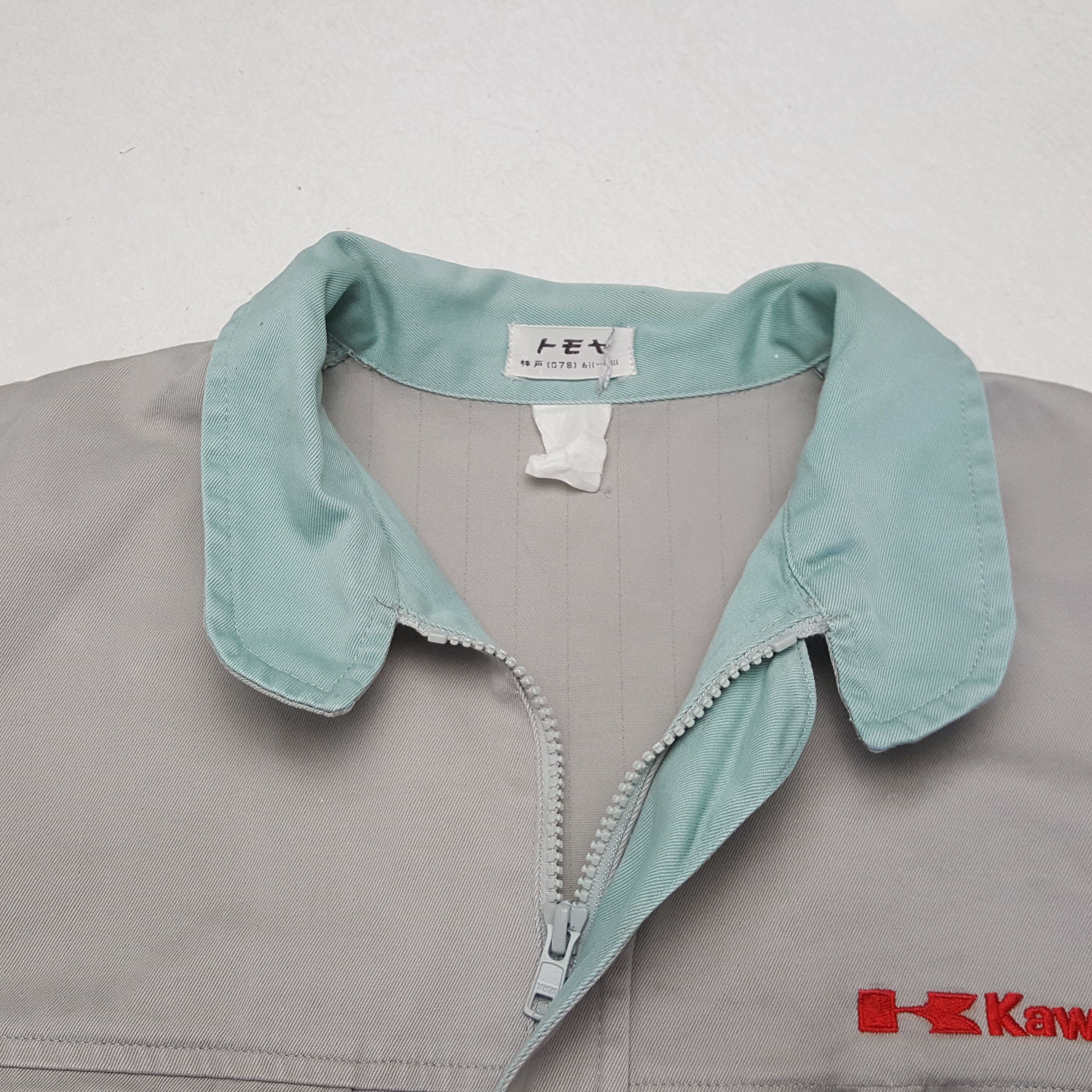Japanese Brand × Vintage KAWASAKI Japanese Motorsports Custom Art Jacket Size US L / EU 52-54 / 3 - 5 Thumbnail