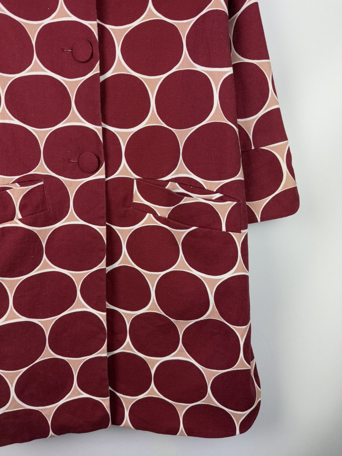 Herno Herno Ladies Polka Dot Trench Coat Jacket Size 44 Size M / US 6-8 / IT 42-44 - 7 Thumbnail
