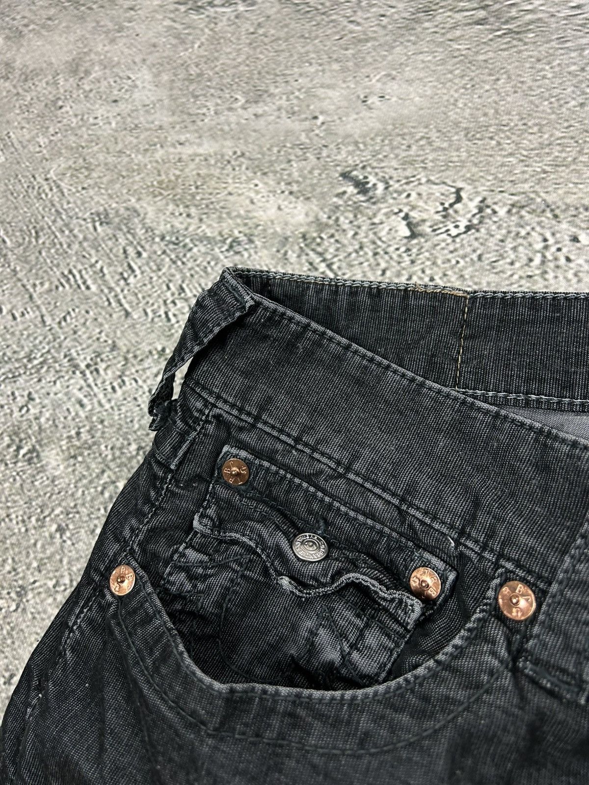 True Religion True Religion jeans black vintage cords corduroy pants Ricky Size US 36 / EU 52 - 5 Thumbnail