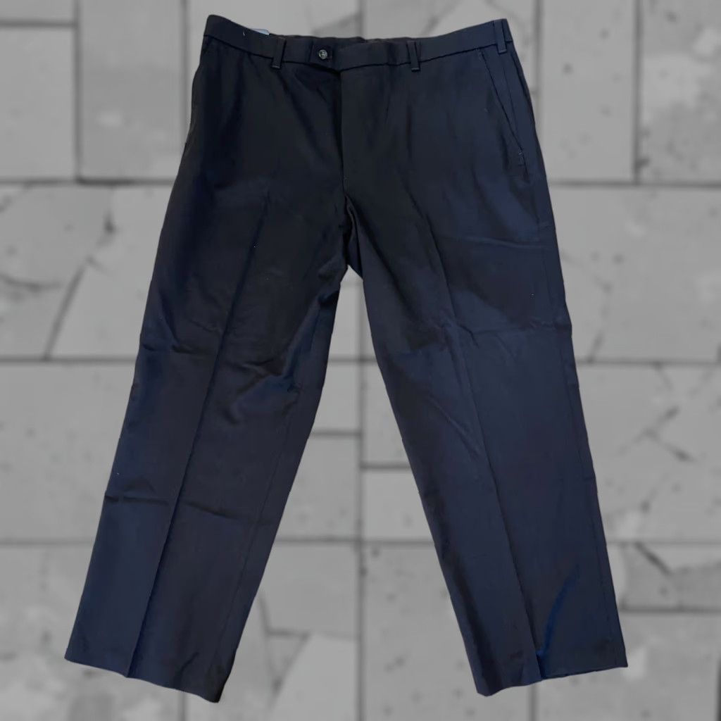 Dockers DOCKERS Innovations Mens Black Pleated Dress Pants Size 40 X 30 NWT Pants Mens Regular 30 Inseam Black Dress Pants Size US 40 / EU 56 - 1 Thumbnail