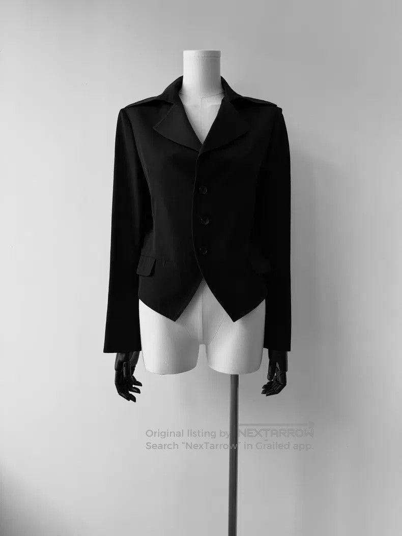 Yohji Yamamoto Yohji Yamamoto size 3 07SS Japanese Short Jacket Size L / US 10 / IT 46 - 1 Thumbnail