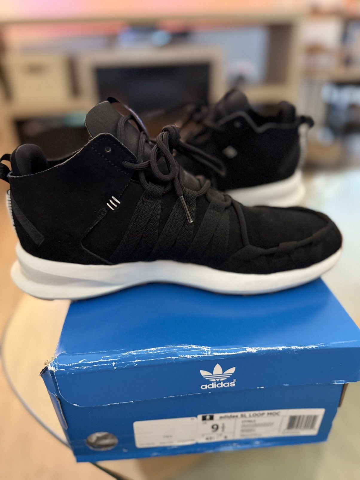 Adidas Adidas Sl Loop Moc black white size 9.5 Size US 9.5 / EU 42-43 - 5 Thumbnail