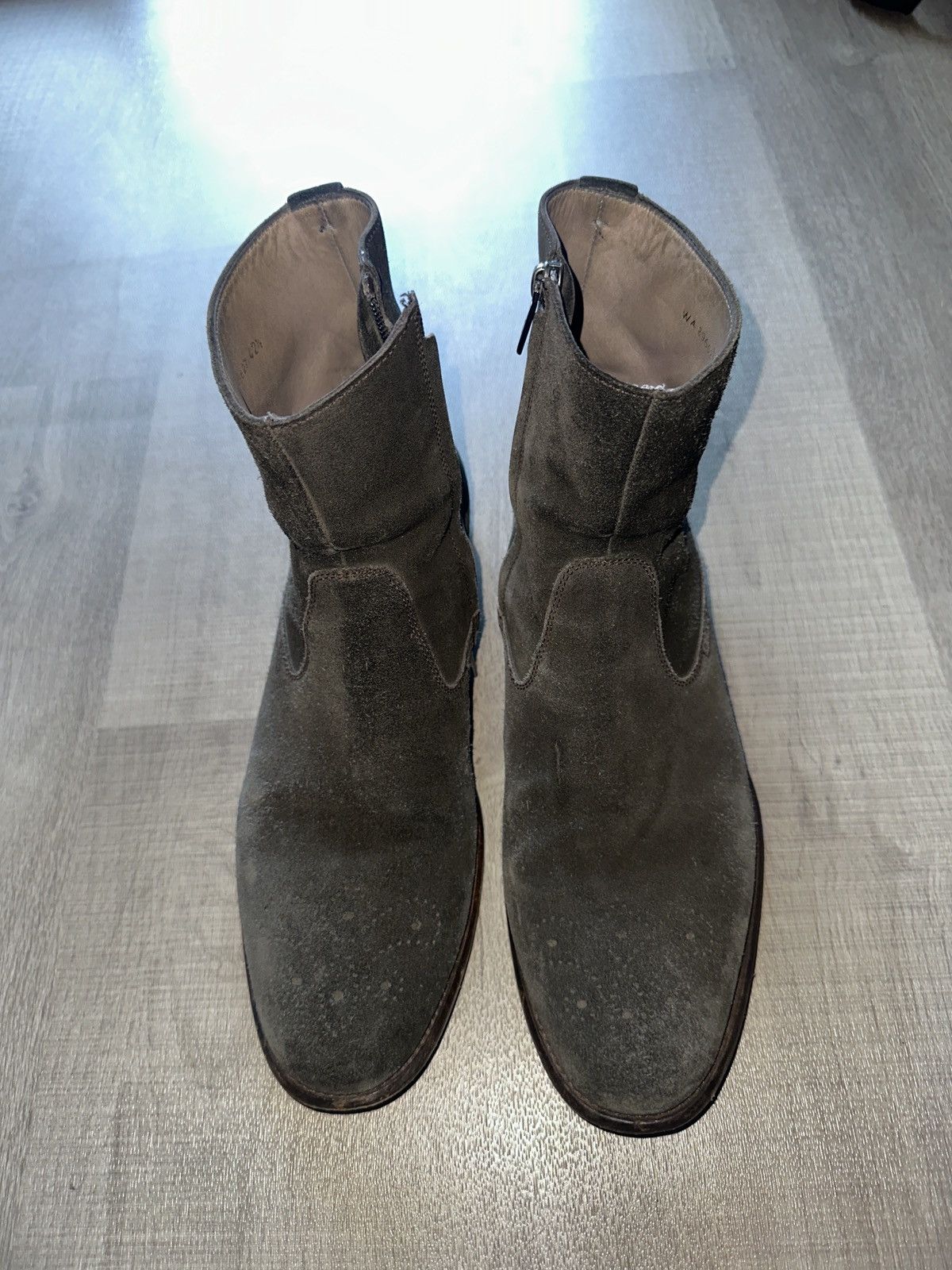 Yves Saint Laurent YVES SAINT LAURENT SUEDE BOOTS Size US 9 / EU 42 - 7 Thumbnail