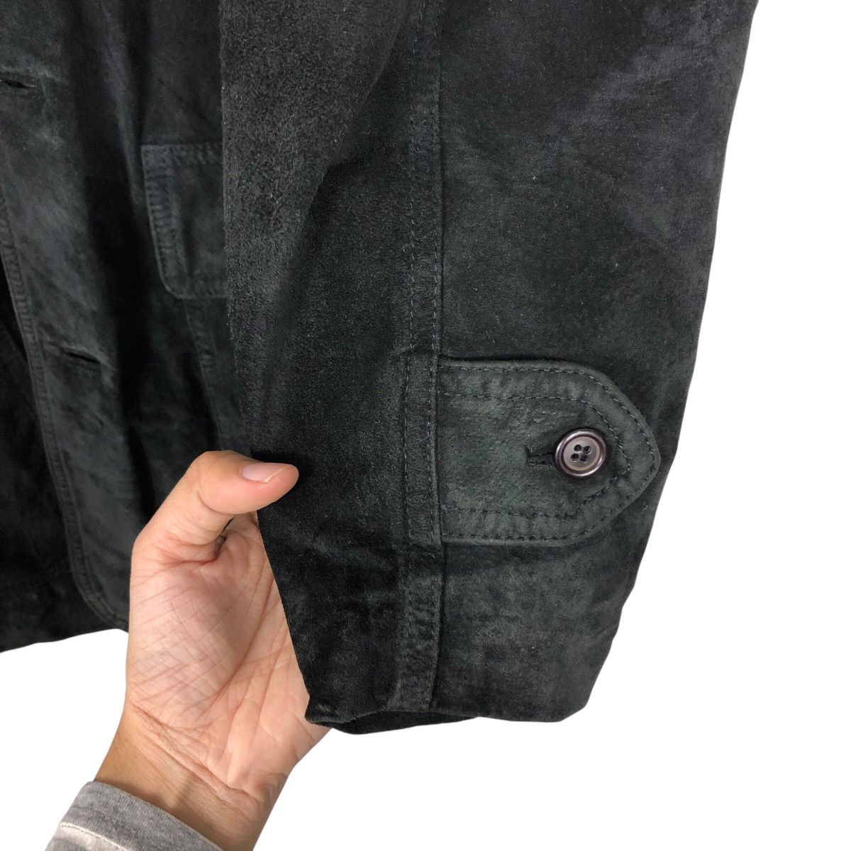 Japanese Brand 📌Vintage Leather Jacket Depuis 1984 Because Issey Miyake Size US M / EU 48-50 / 2 - 16 Thumbnail
