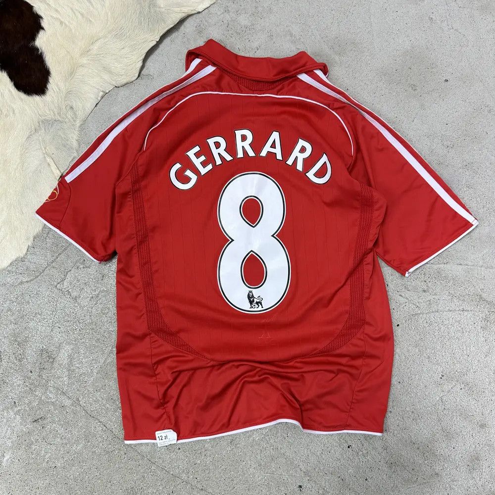Adidas Vintage Adidas Sporty Liverpool FC 07/08 Geraard Jersey y2K Size US M / EU 48-50 / 2 - 5 Thumbnail