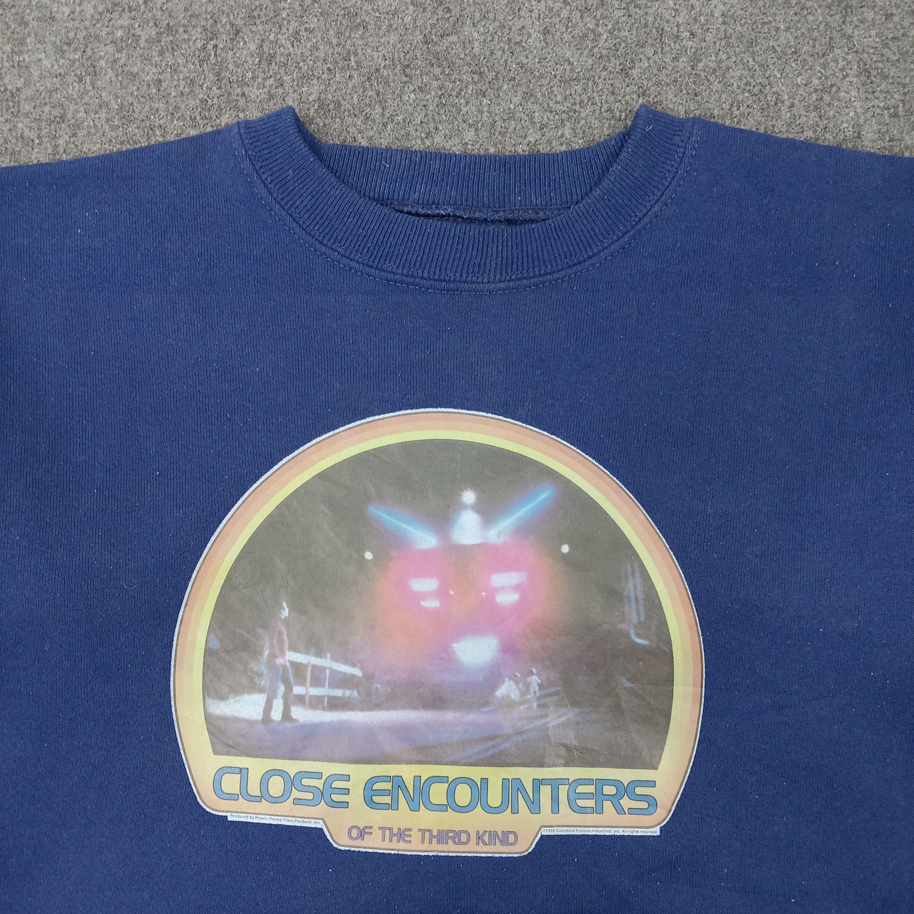 Vintage Vintage 70s Close Encounters of the Third Kind Sweatshirt Size US XS / EU 42 / 0 - 2 Thumbnail