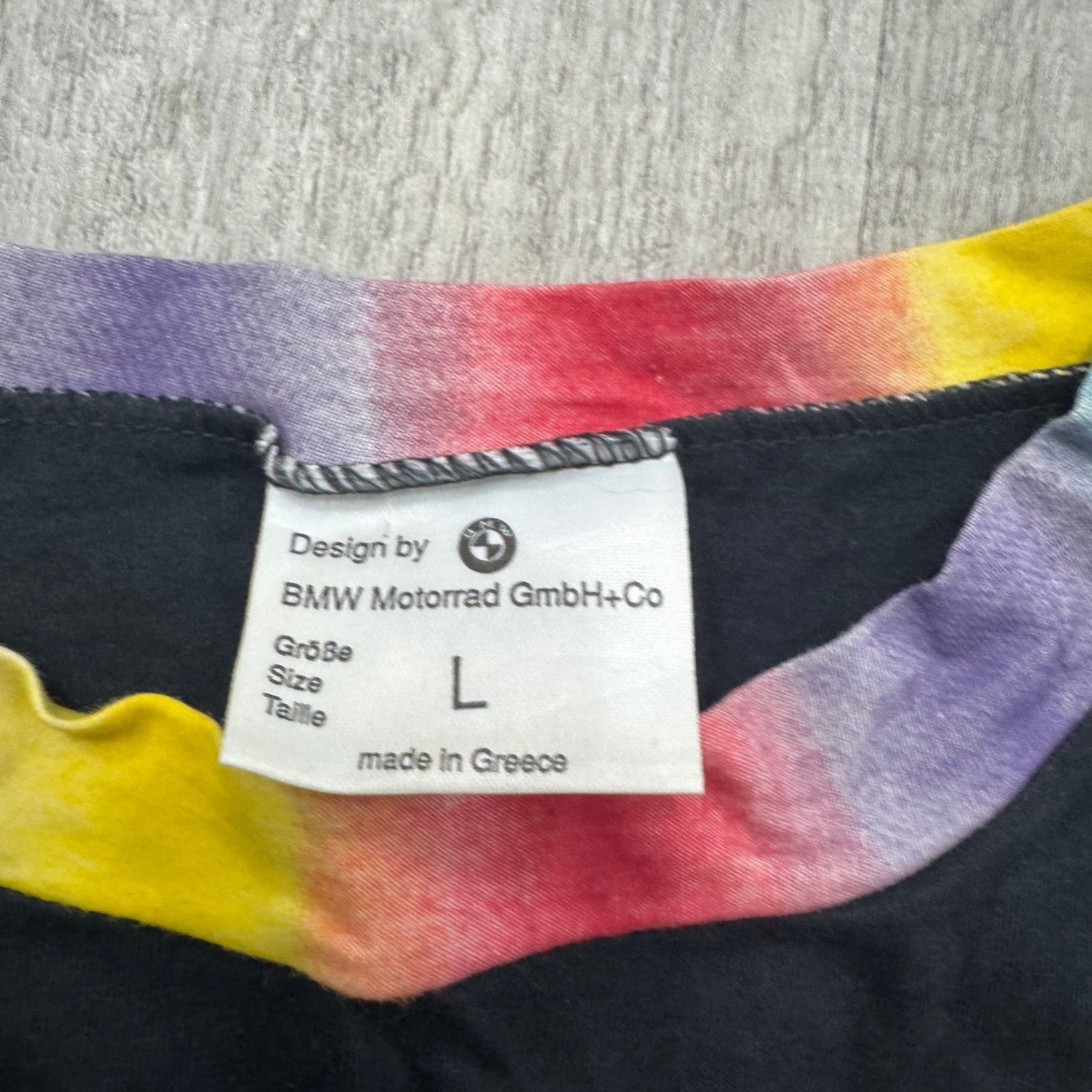 BMW BMW Active Line Motorcycle Shirt Men's Large Black Biker Size US L / EU 52-54 / 3 - 5 Thumbnail