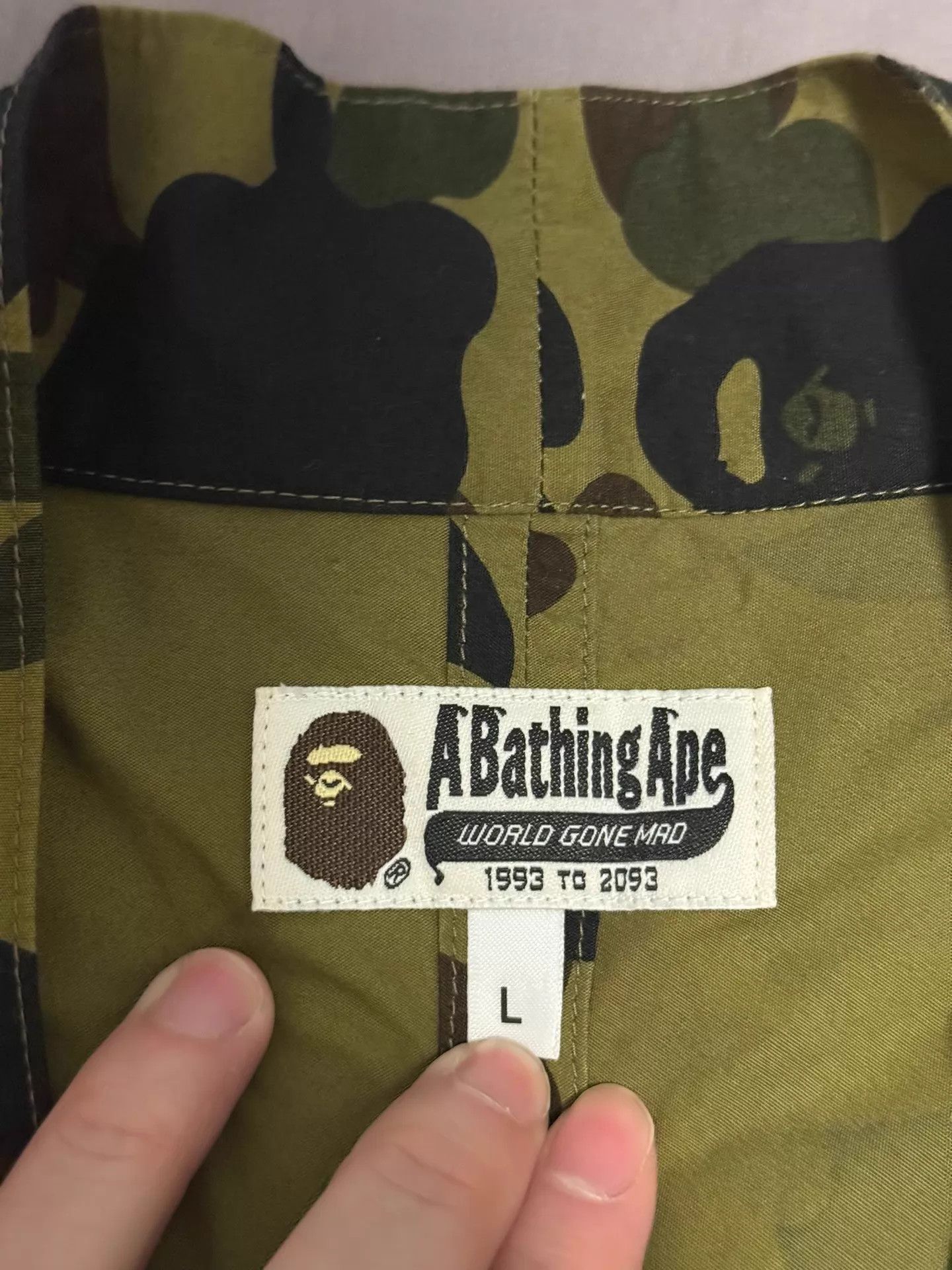 Bape Bape 1st Camo Kimono L Size US L / EU 52-54 / 3 - 4 Thumbnail