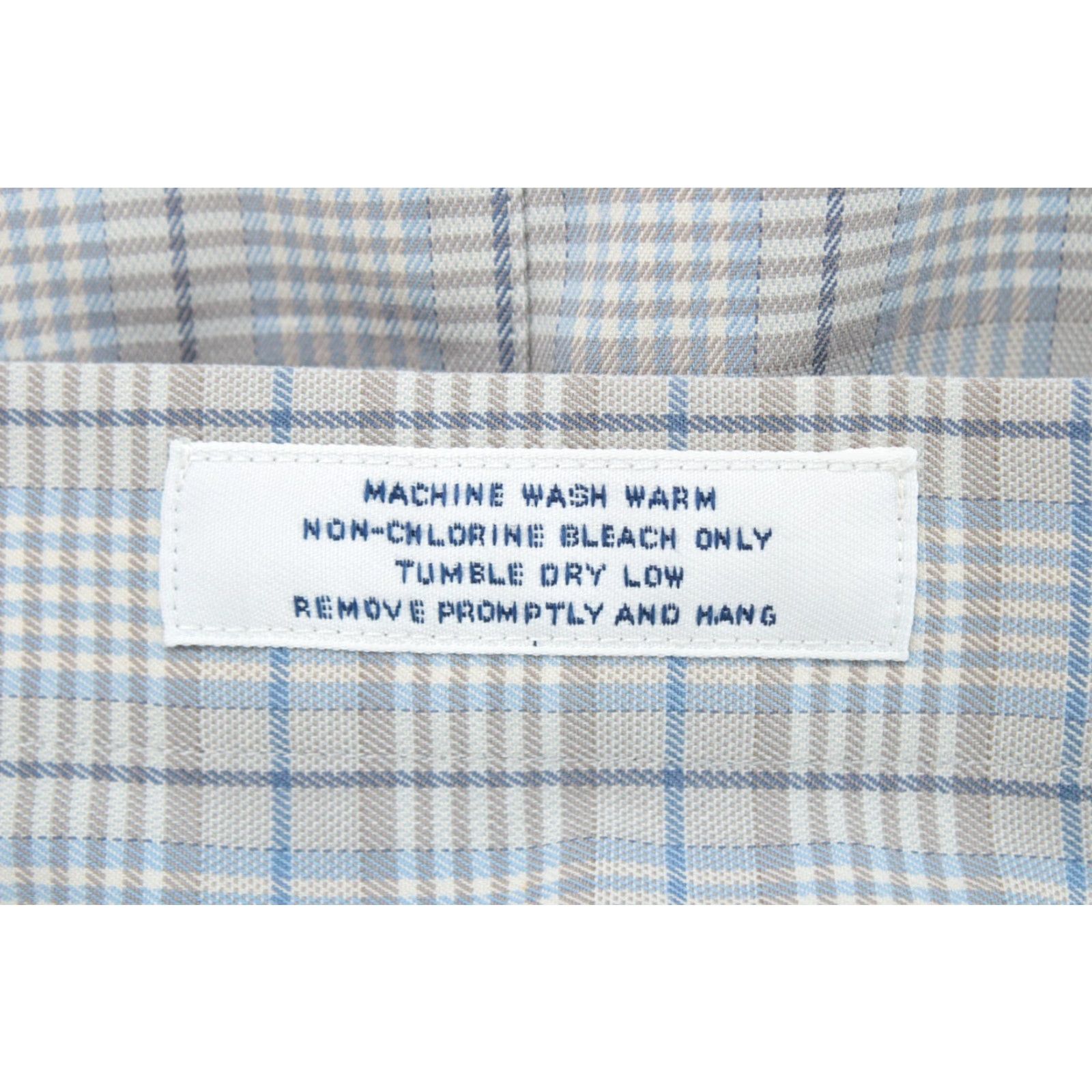 Brooks Brothers VINTAGE Brooks Brothers 1818 Slim Fit Shirt Men 2XL Plaid Gray Blue Long Sleeve Preppy Size US XXL / EU 58 / 5 - 6 Thumbnail
