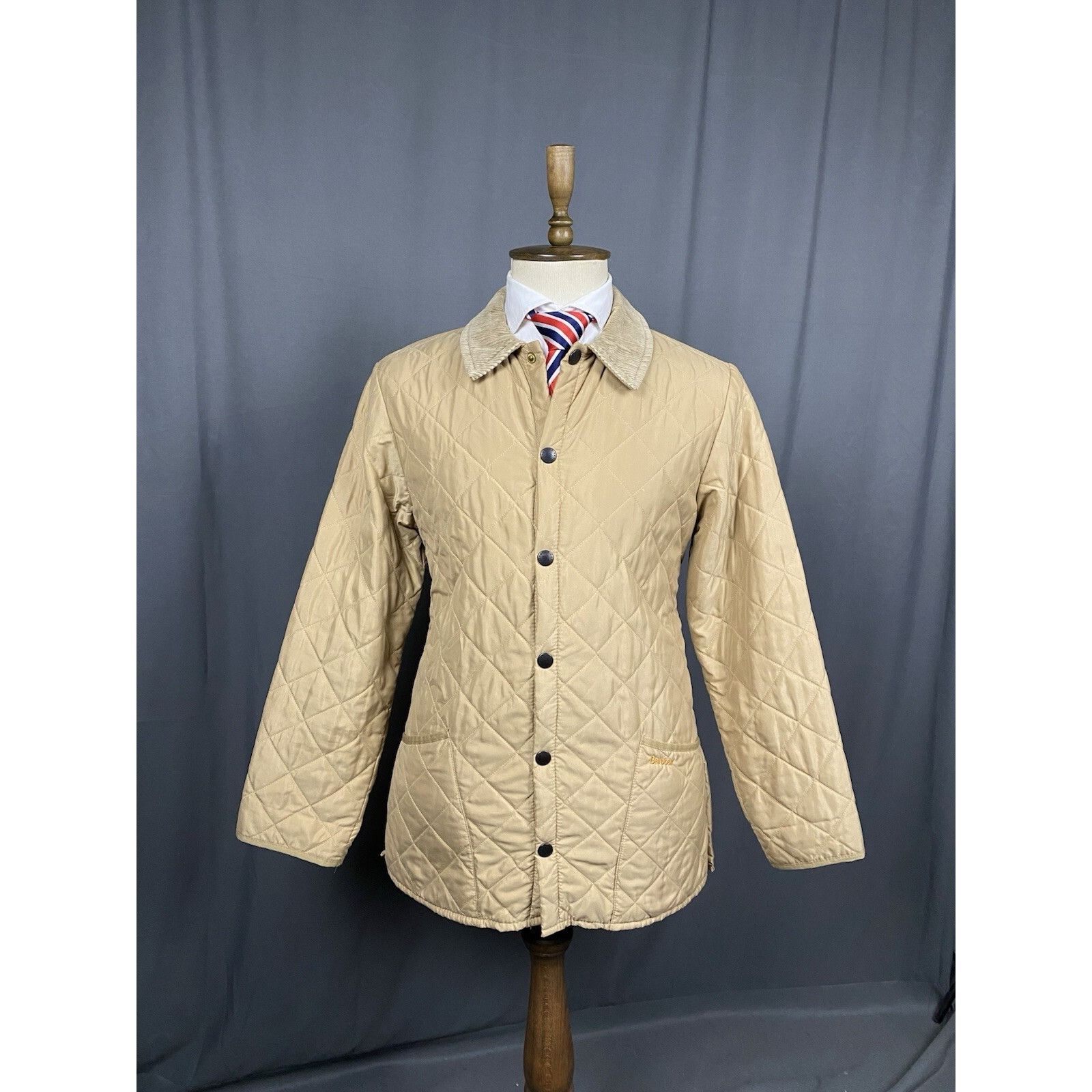 Barbour Barbour Eskdale Men's Beige Quitled Jacket Size S Size US S / EU 44-46 / 1 - 1 Thumbnail