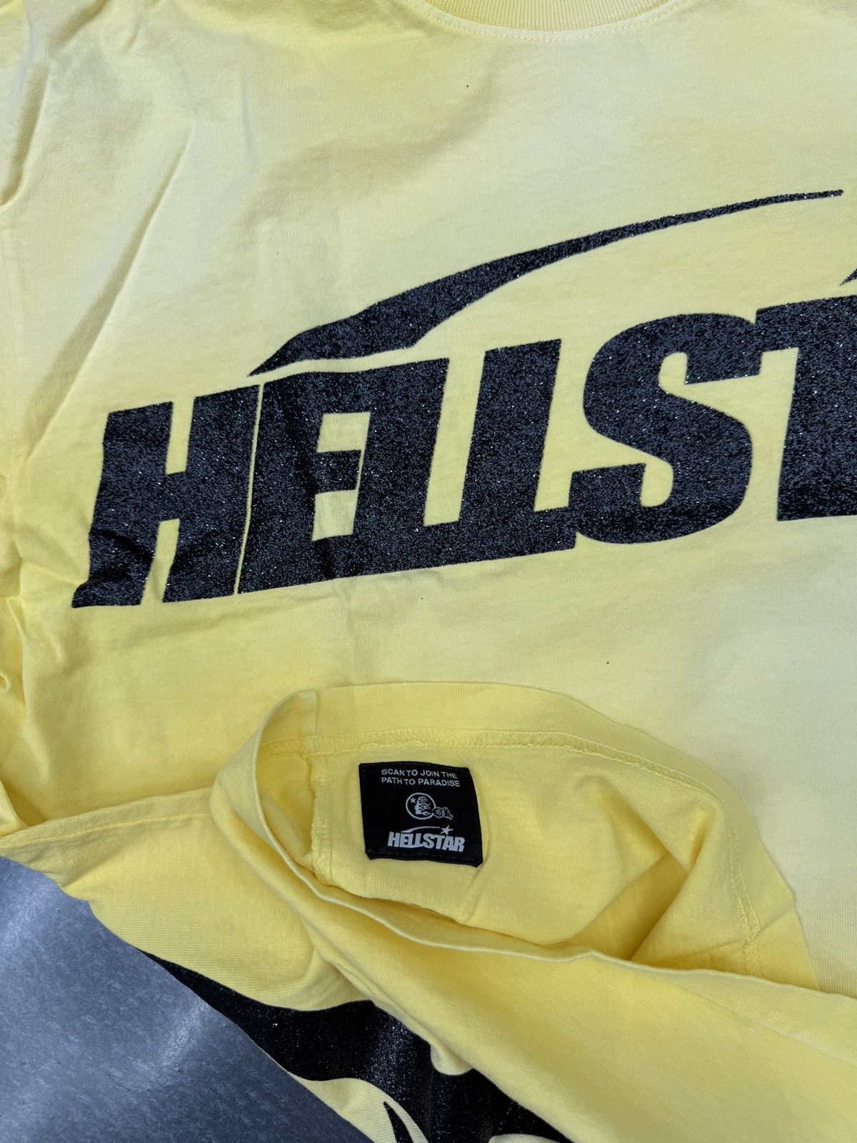 HELLSTAR Hellstar Glitter Classic T-Shirt Size US L / EU 52-54 / 3 - 3 Thumbnail