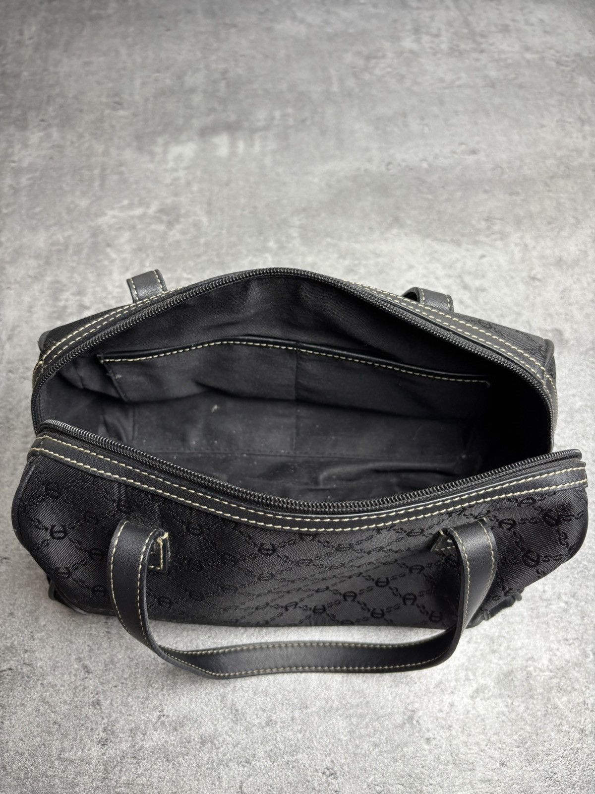 Aigner × Etienne Aigner Aigner black monogram y2k bag Size ONE SIZE - 7 Thumbnail