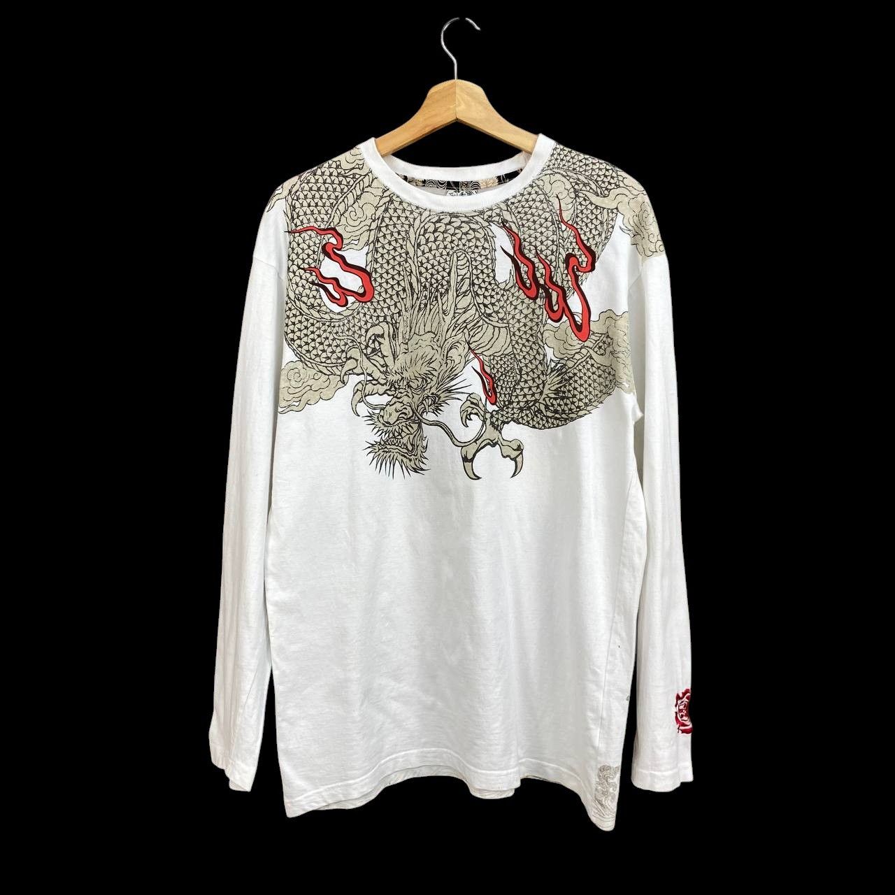 Japanese Brand JAPANESE DRAGON YAKUZA SHIRT Size US L / EU 52-54 / 3 - 1 Thumbnail